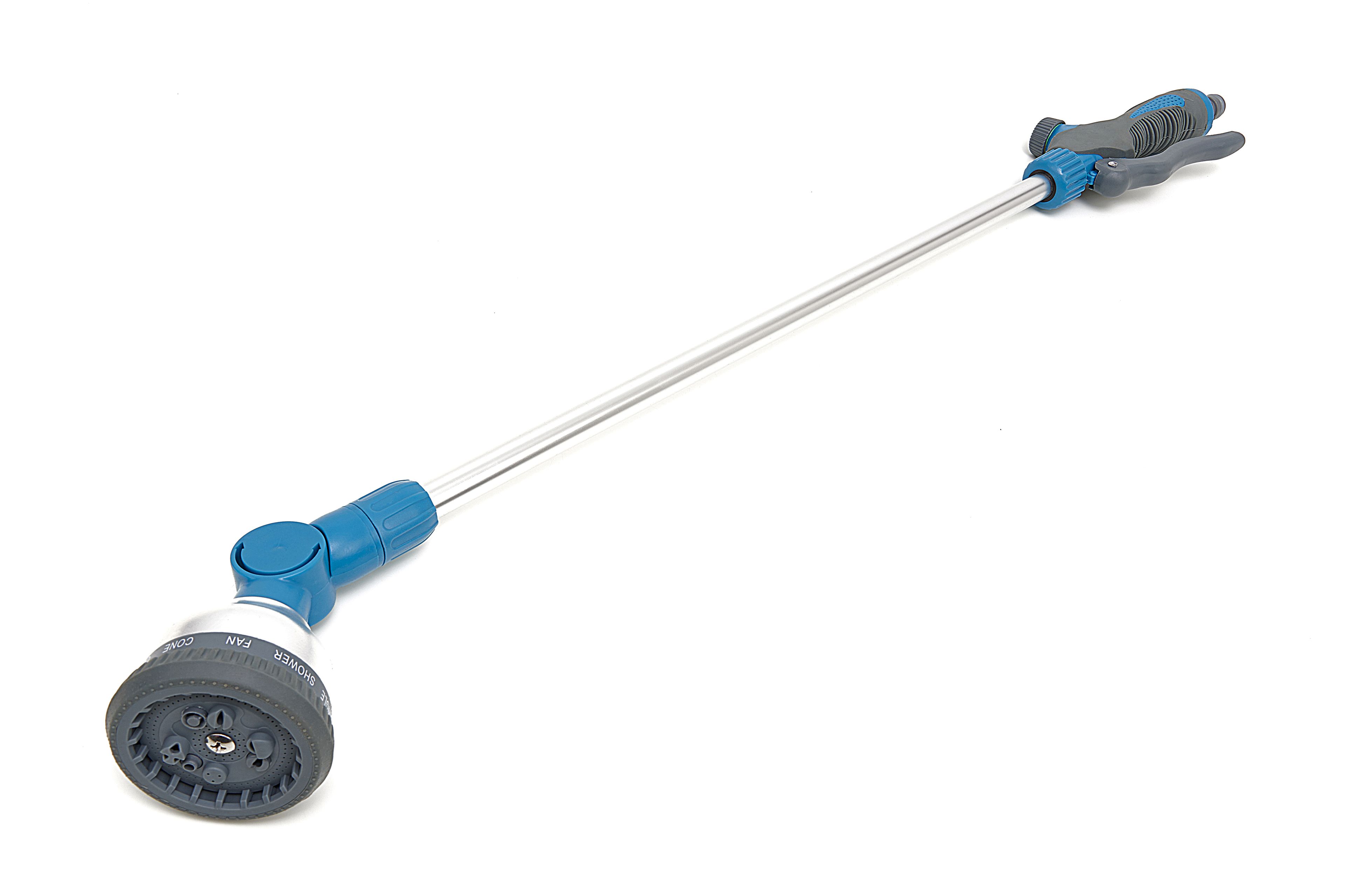 Irrigatore da giardino HBM da 770 mm con 10 Tipi di Getto e Pressione dell'Acqua Regolabile Image 2