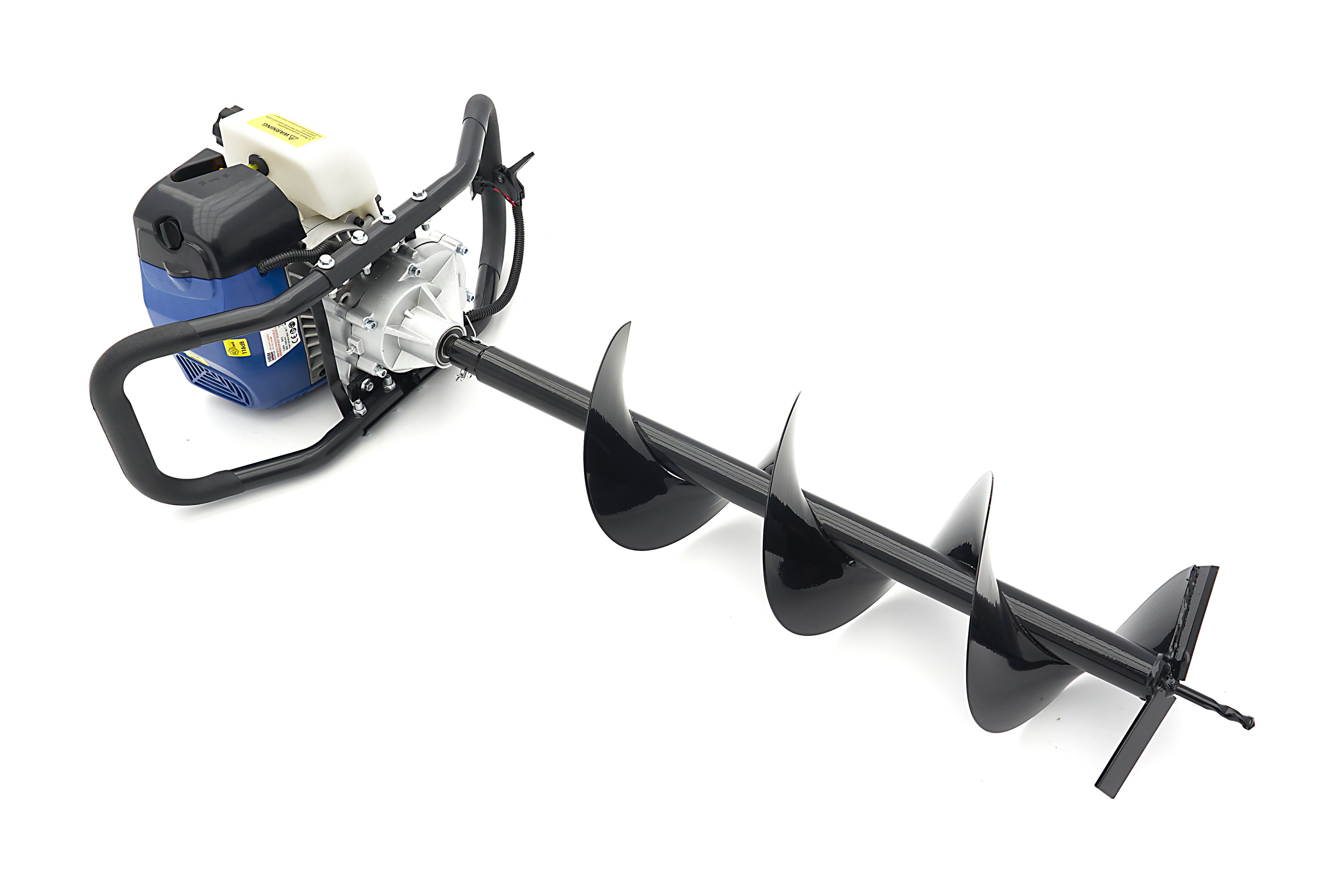 HBM 58 cc Professional Erdbohrer mit Benzinmotor - inklusive 3 Bohrer 100 / 150 / 200 mm. Image 7