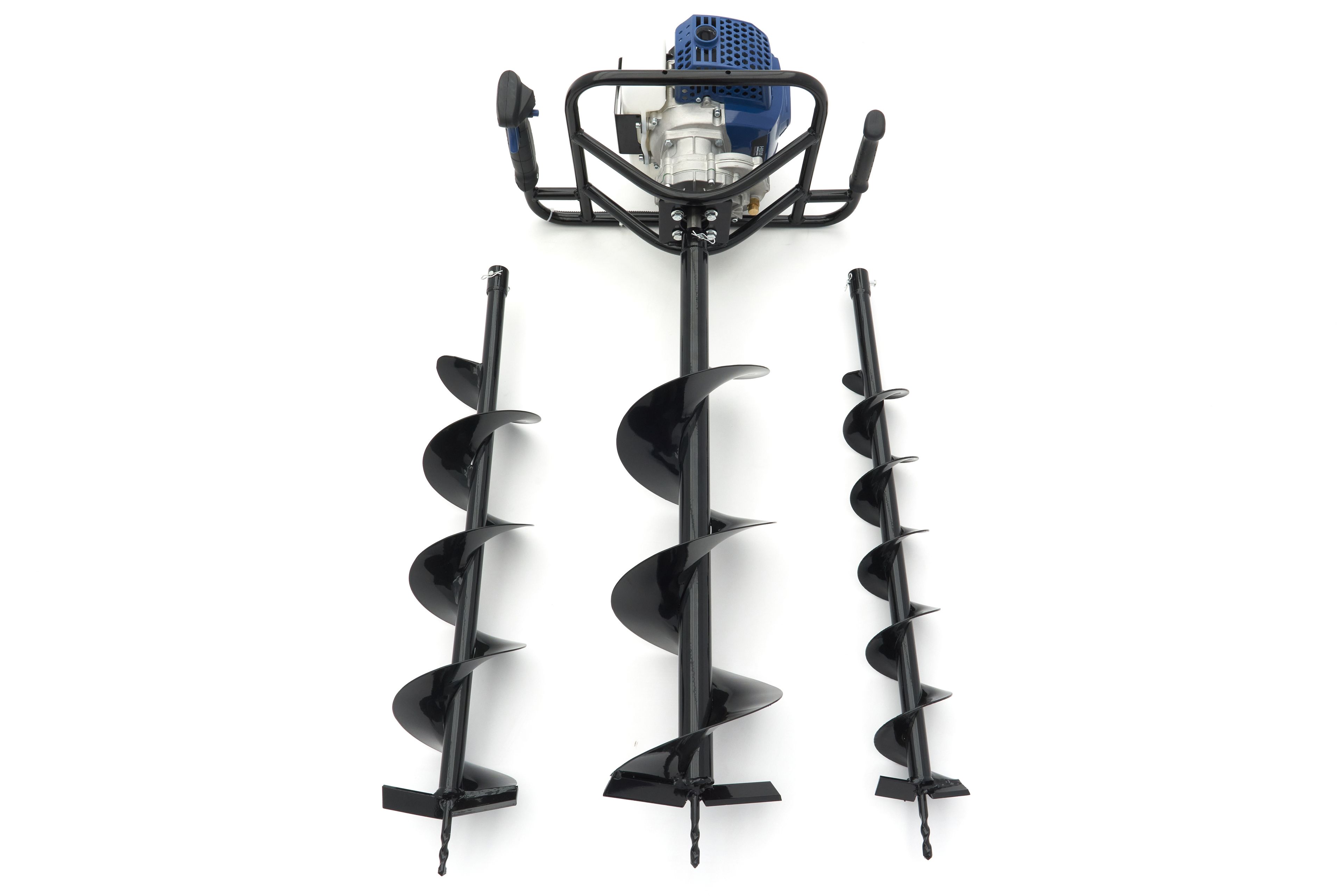 HBM Grondboor met benzine motor 51,2 cc