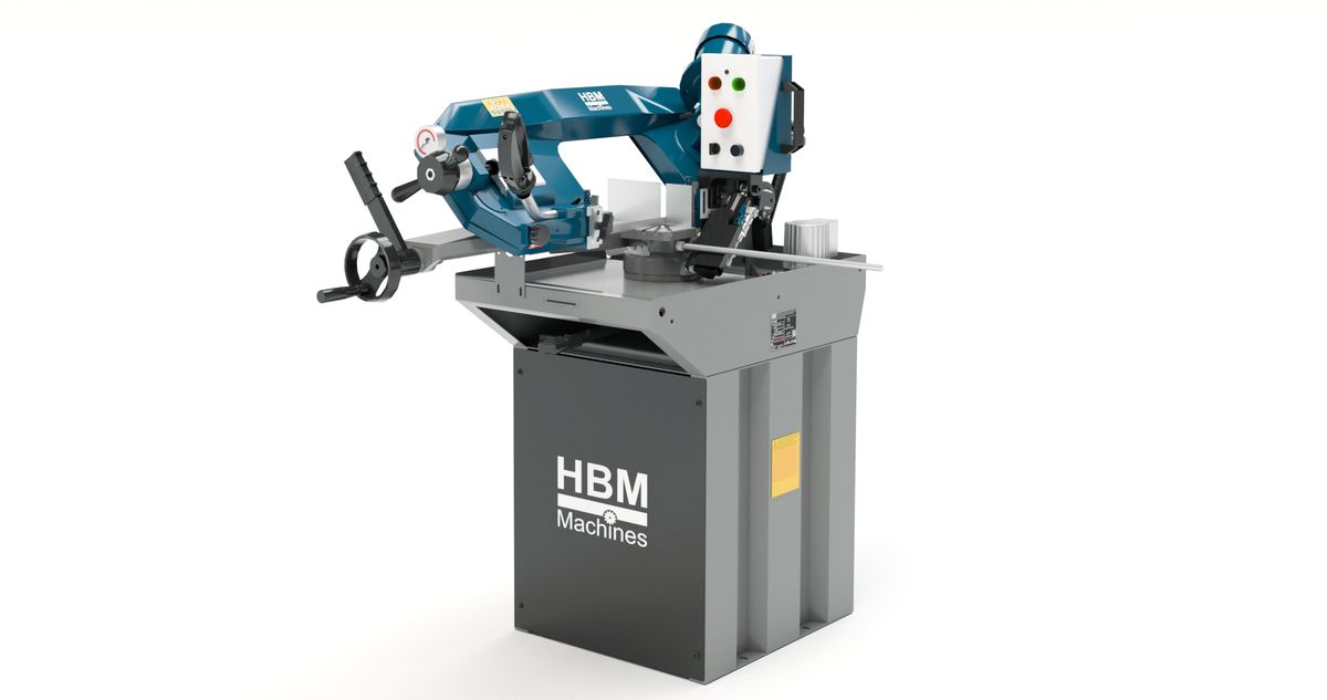 HBM 210 Profi Sierra de cinta variable para metal - 230 voltios
