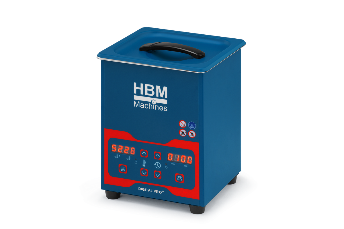 HBM limpiador ultrasónico, azul