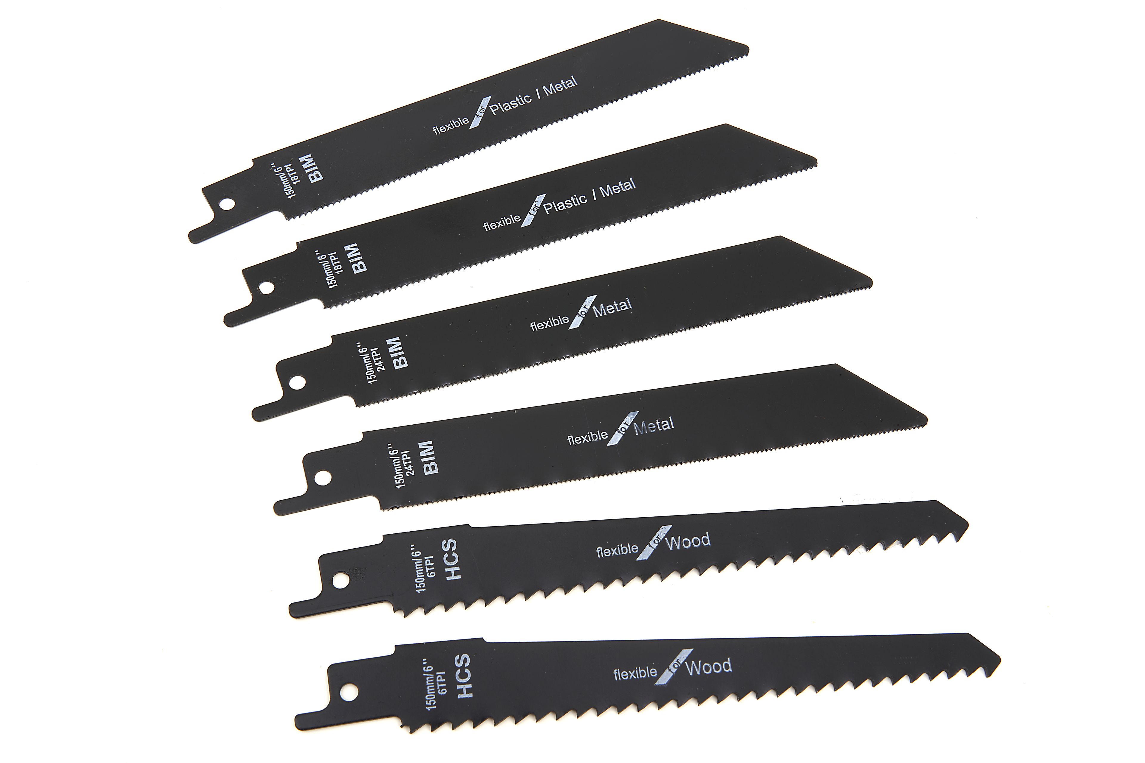 HBM 7 Delige Houtzaag, Metaalzaag, Schrobzaag Met Snelwisselhouder Image 5