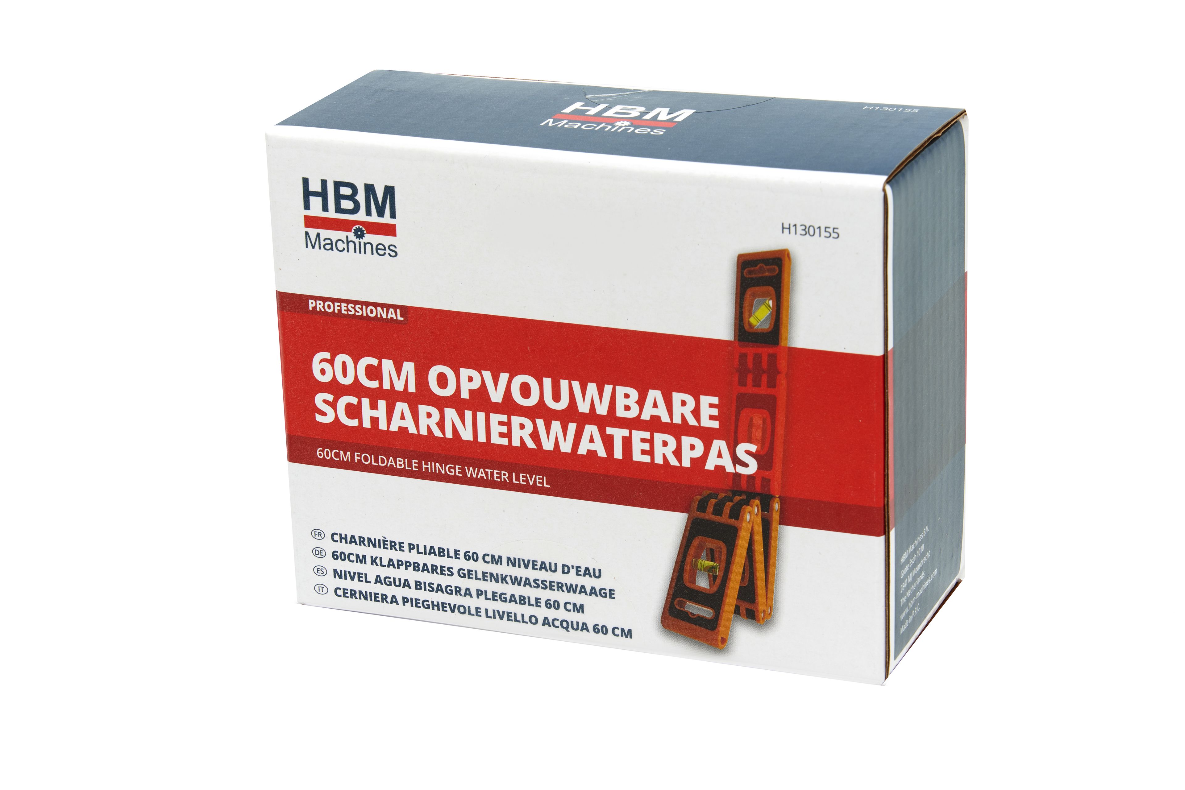 HBM 60 cm. Opvouwbare Scharnierwaterpas Image 10