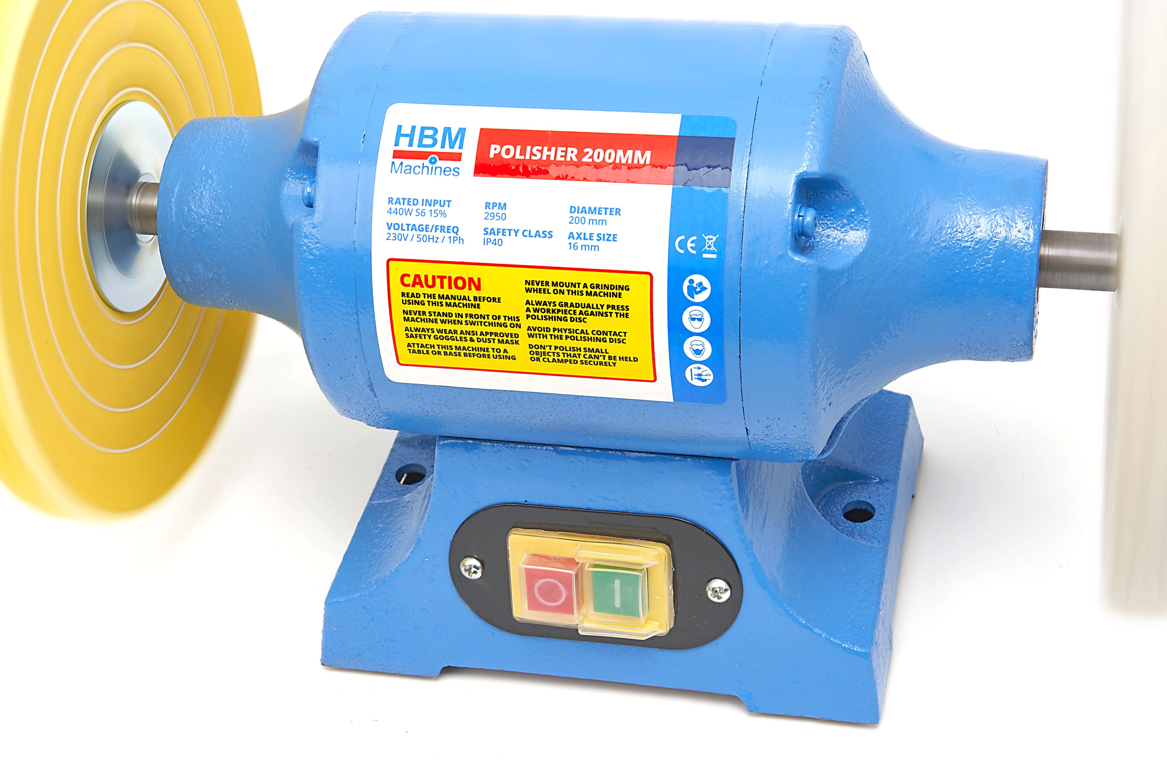 Pulidora Hobby HBM de 200 mm Image 4