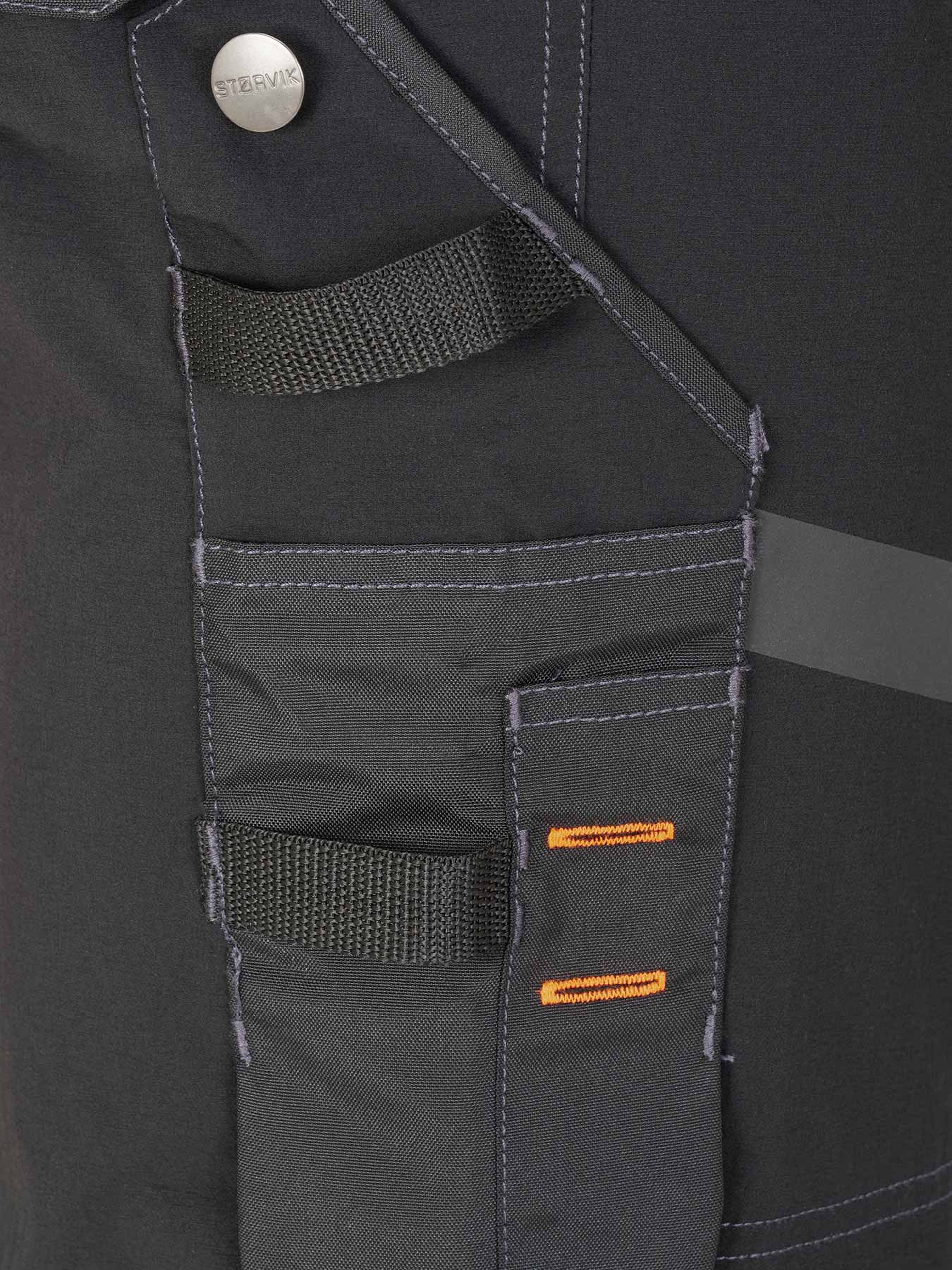 Storvik Stef pantalon de travail 4-way stretch noir XS Image 4