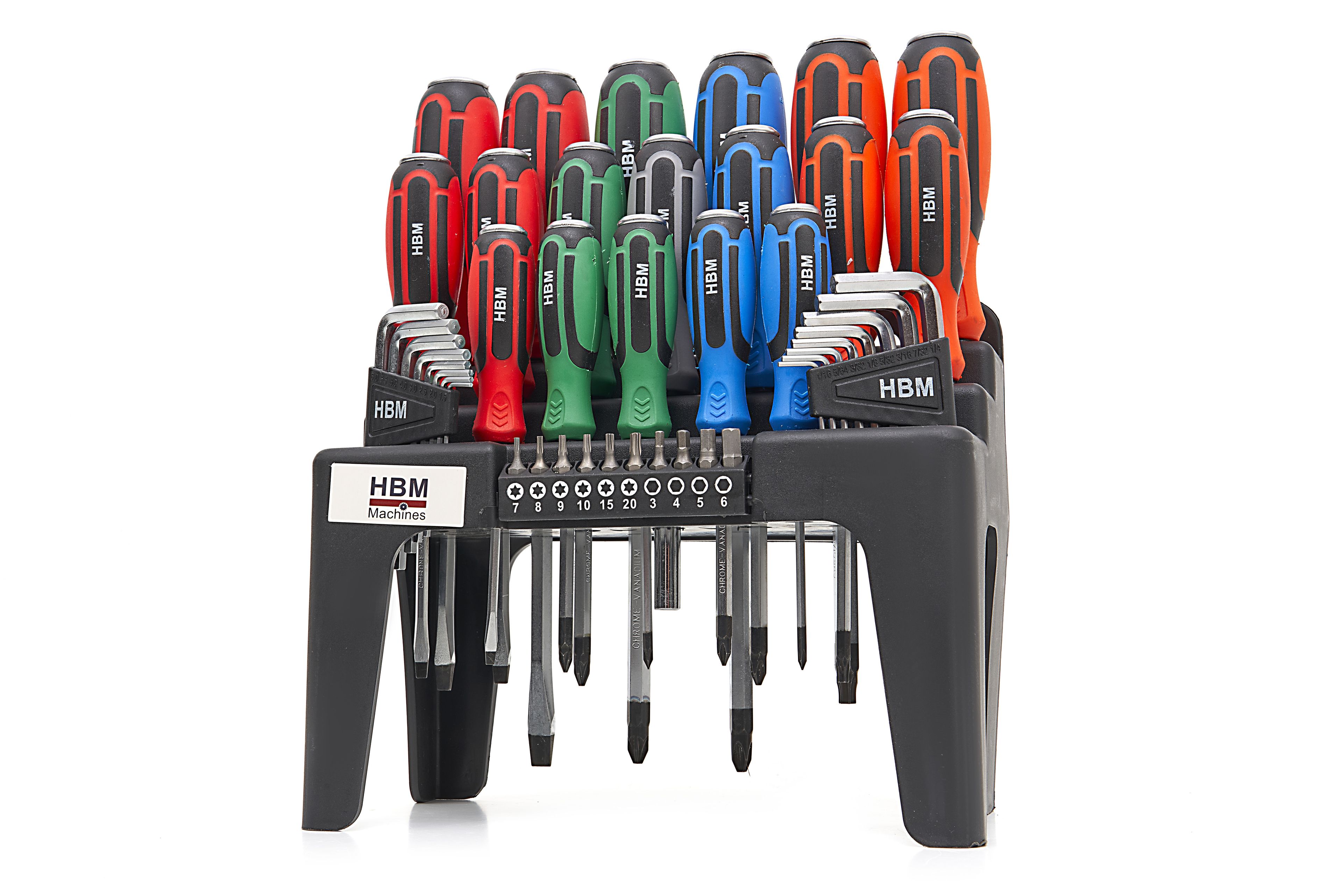 HBM Profi 44 Delige Slagvaste Schroevendraaierset Image 3