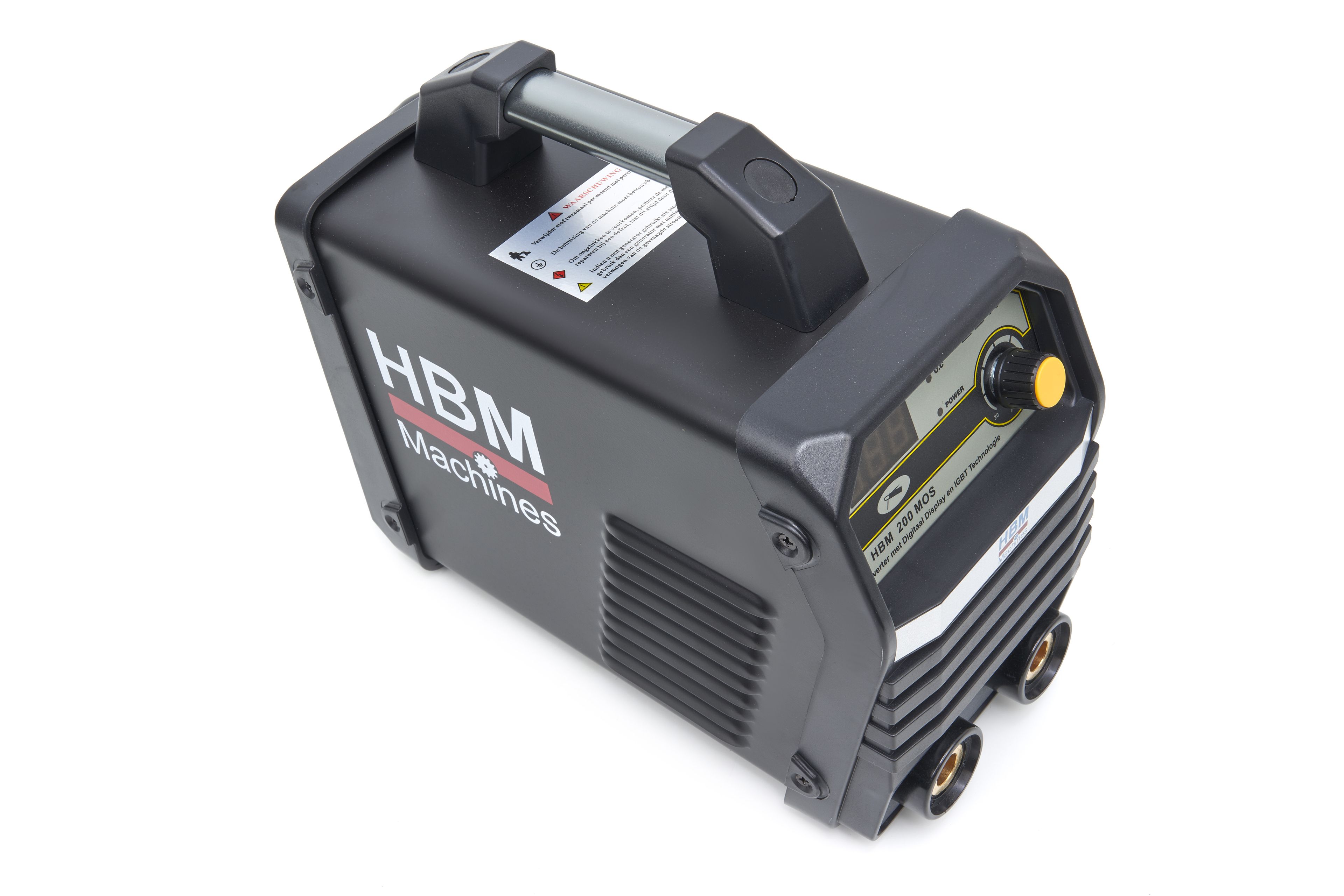 Inverter HBM 200A con Display Digitale e Tecnologia IGBT Nero Image 4