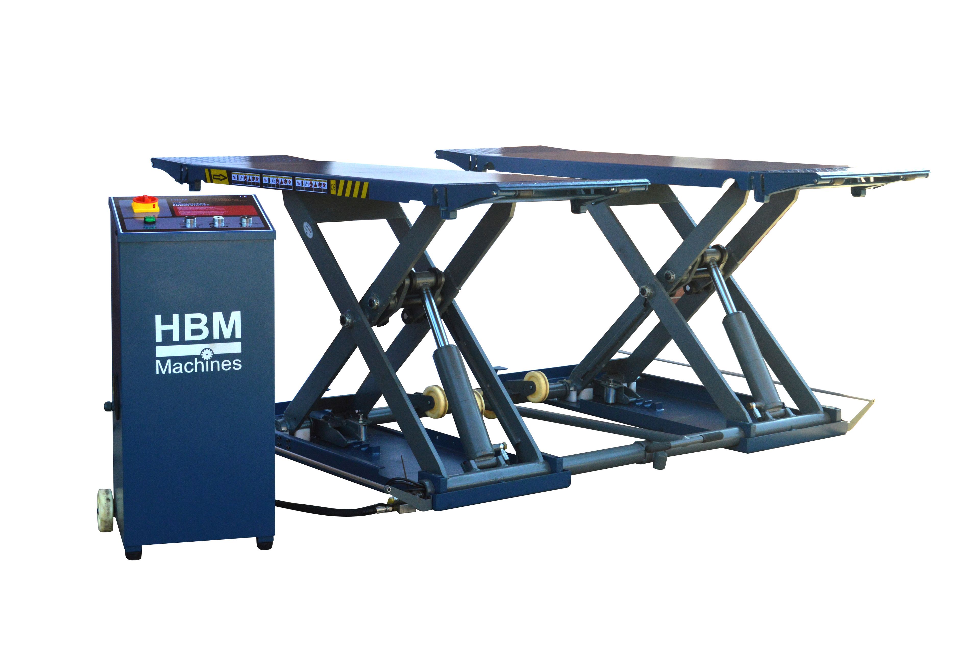 HBM Ponte di pulizia professionale per auto elettriche da 3 tonnellate, ponte di pulizia, ponte per pneumatici - 400 Volt Image 4