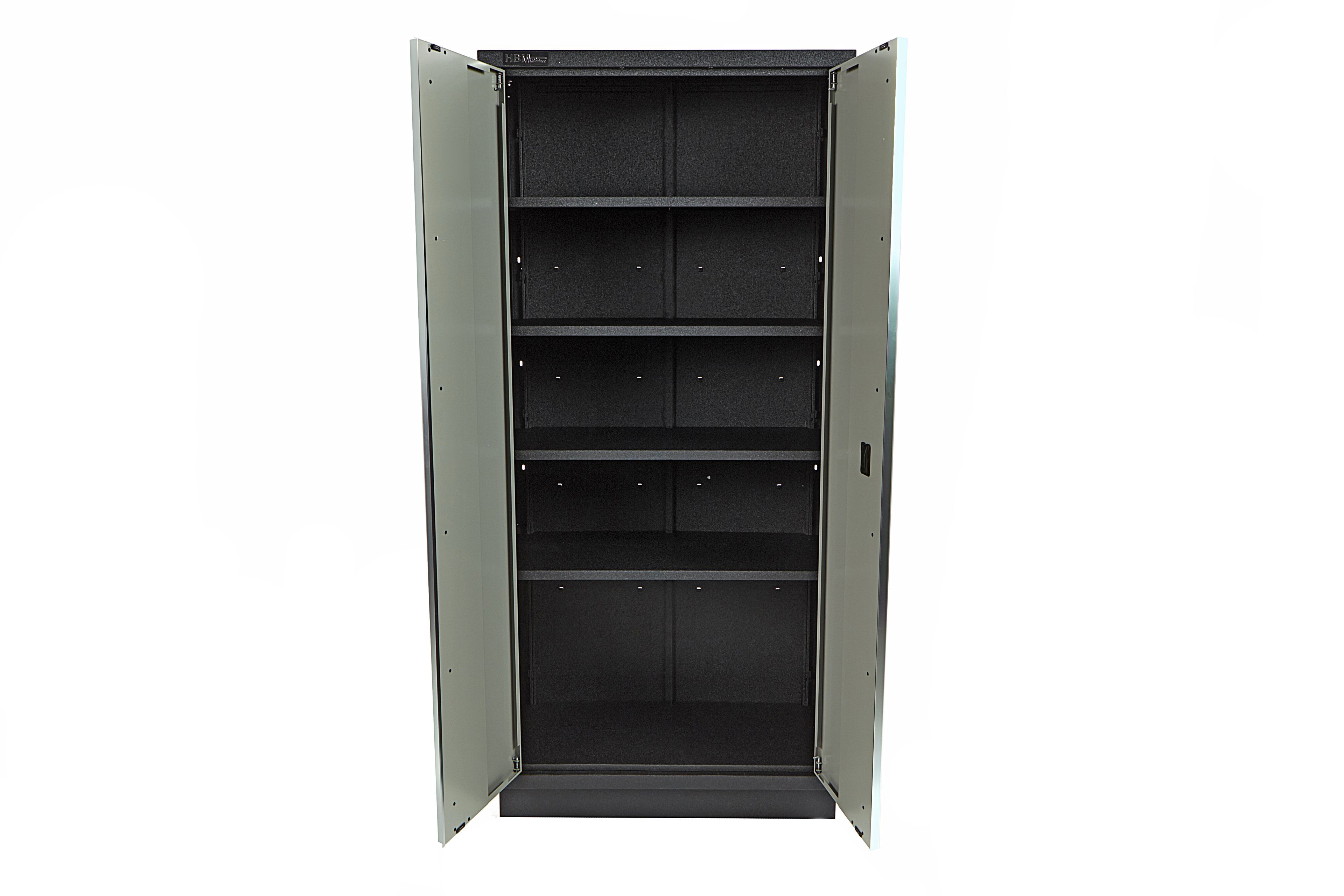 HBM Dubbele Professionele Gereedschapskast voor Werkplaatsinrichting Image 5