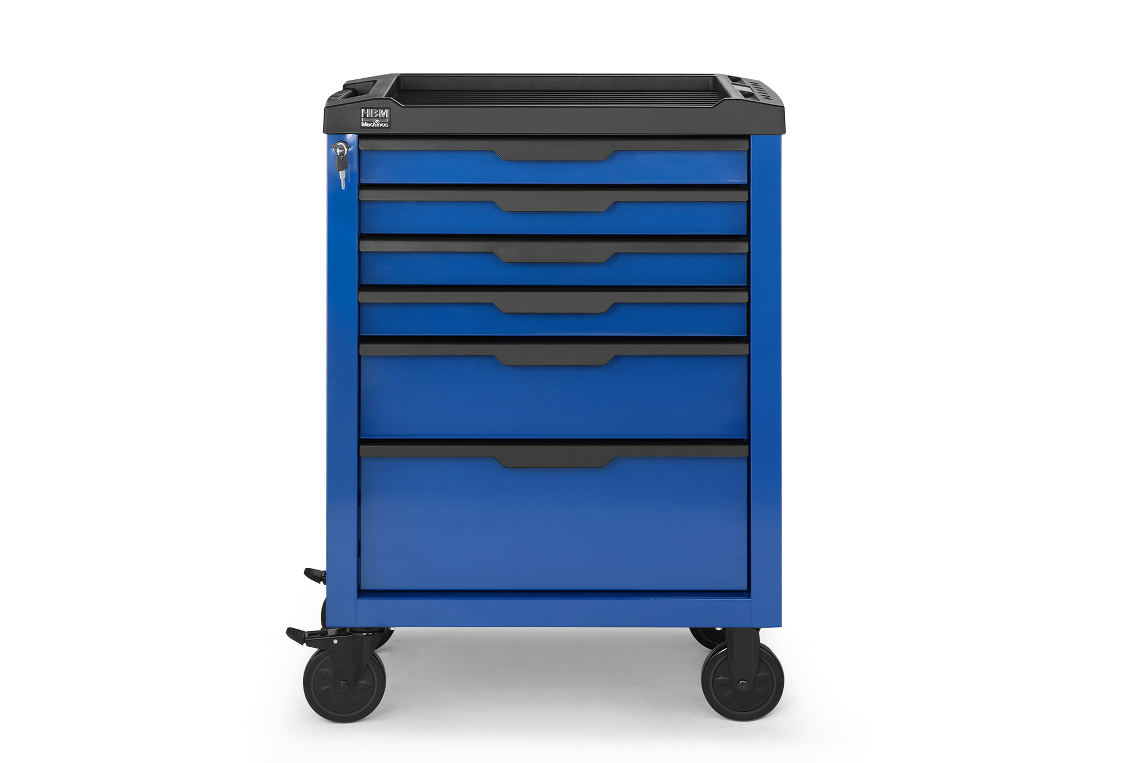 HBM Werkzeugwagen 6 Schubladen, 70,8 cm, blau Image 2
