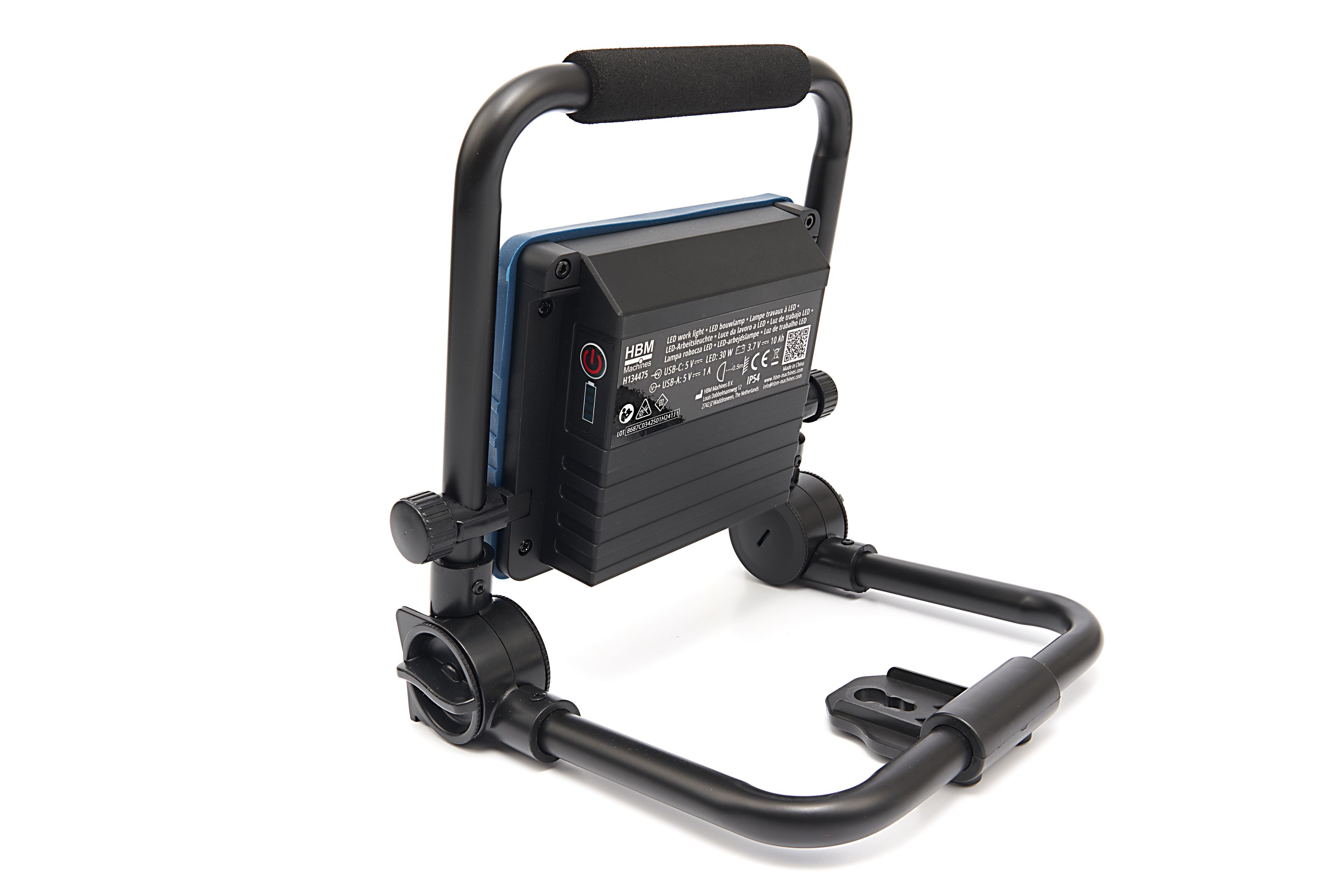 HBM LED accu bouwlamp 30 Watt, 3300 lumen, 6500K, klasse 3 Image 4