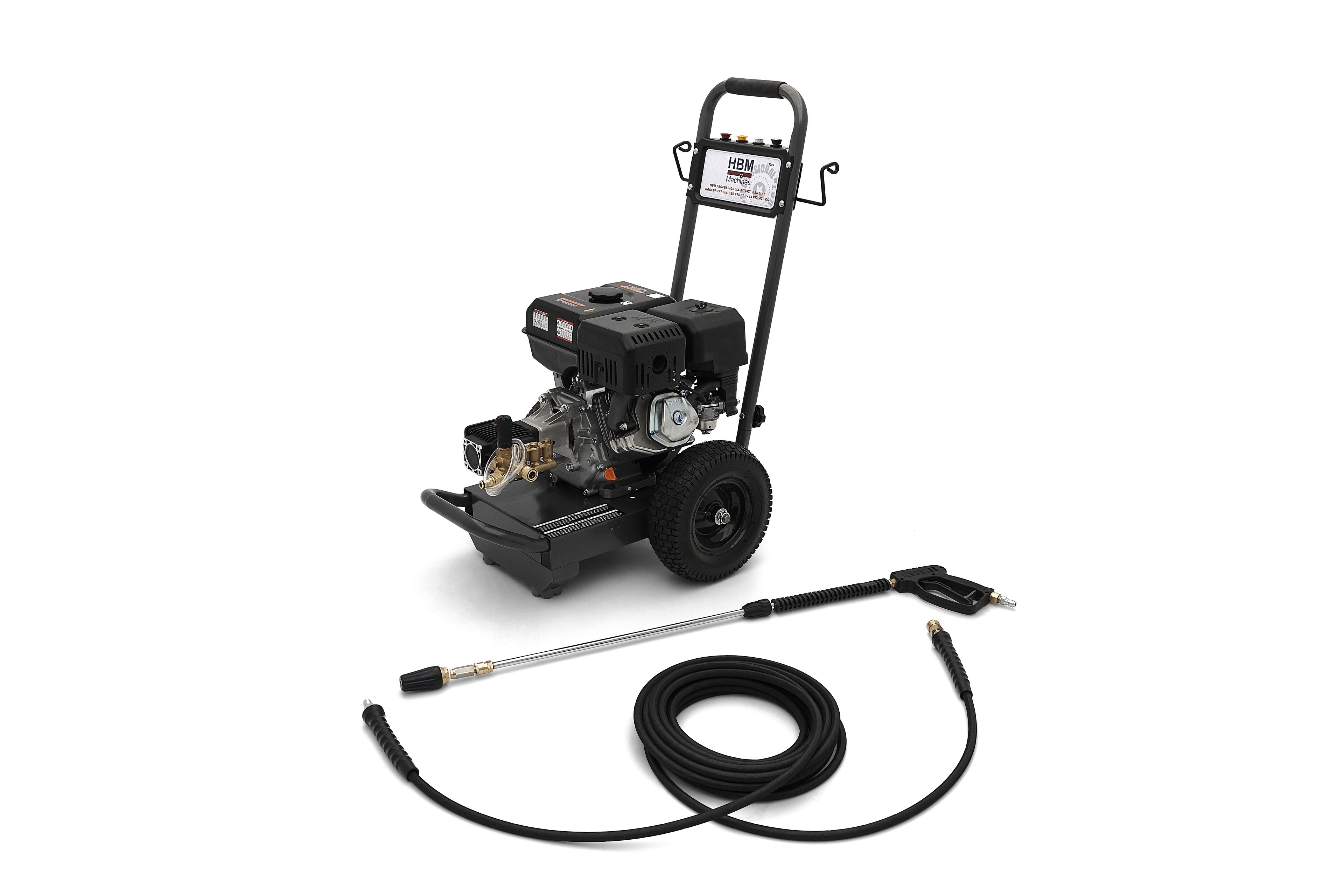 HBM Nettoyeur haute pression professionnel à essence 4 temps 275 BAR - 14 CV / 420 cc Image 6