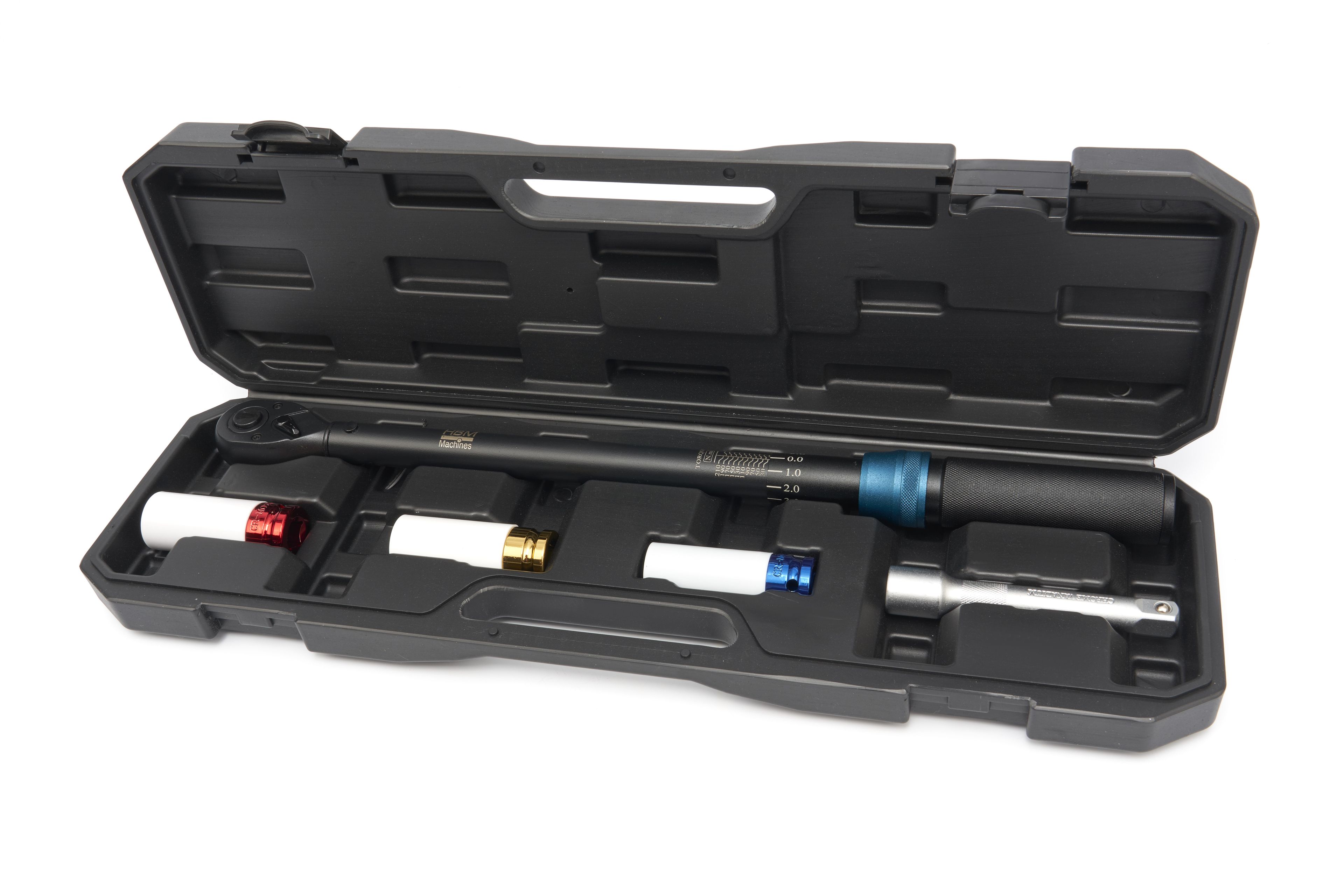 HBM momentsleutel 5-delig. 1/2 inch, 40 - 210 Nm