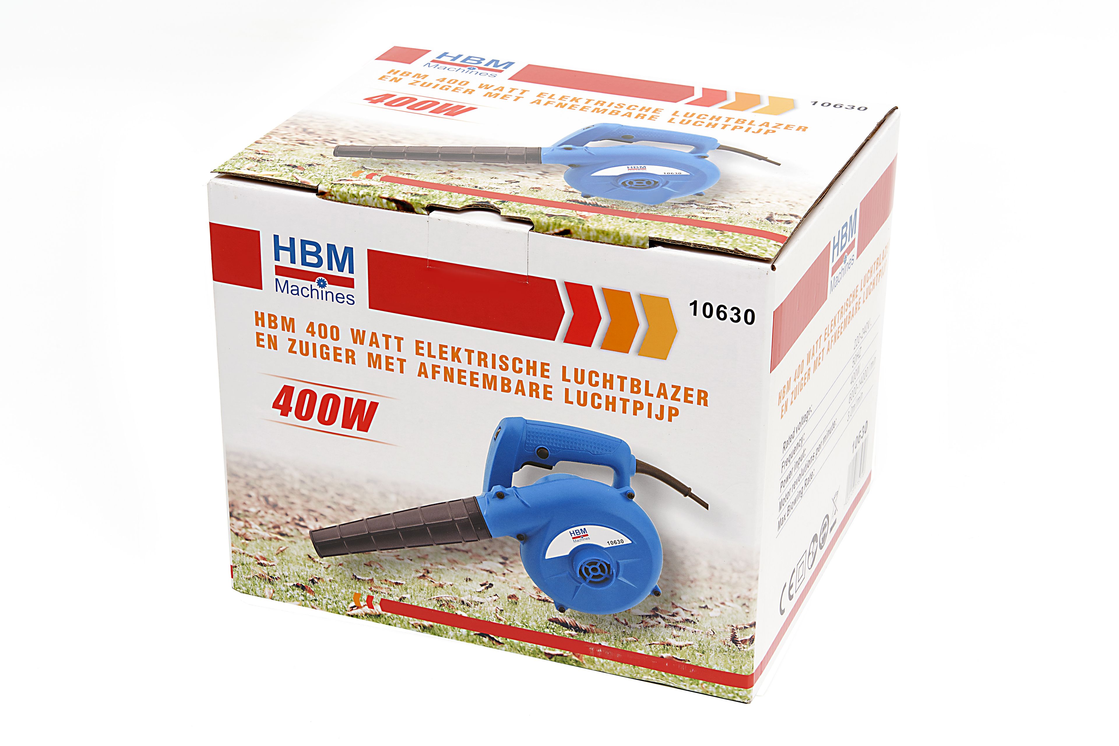 Soplador y aspirador eléctrico HBM de 400 vatios con tubo de aire desmontable Image 7