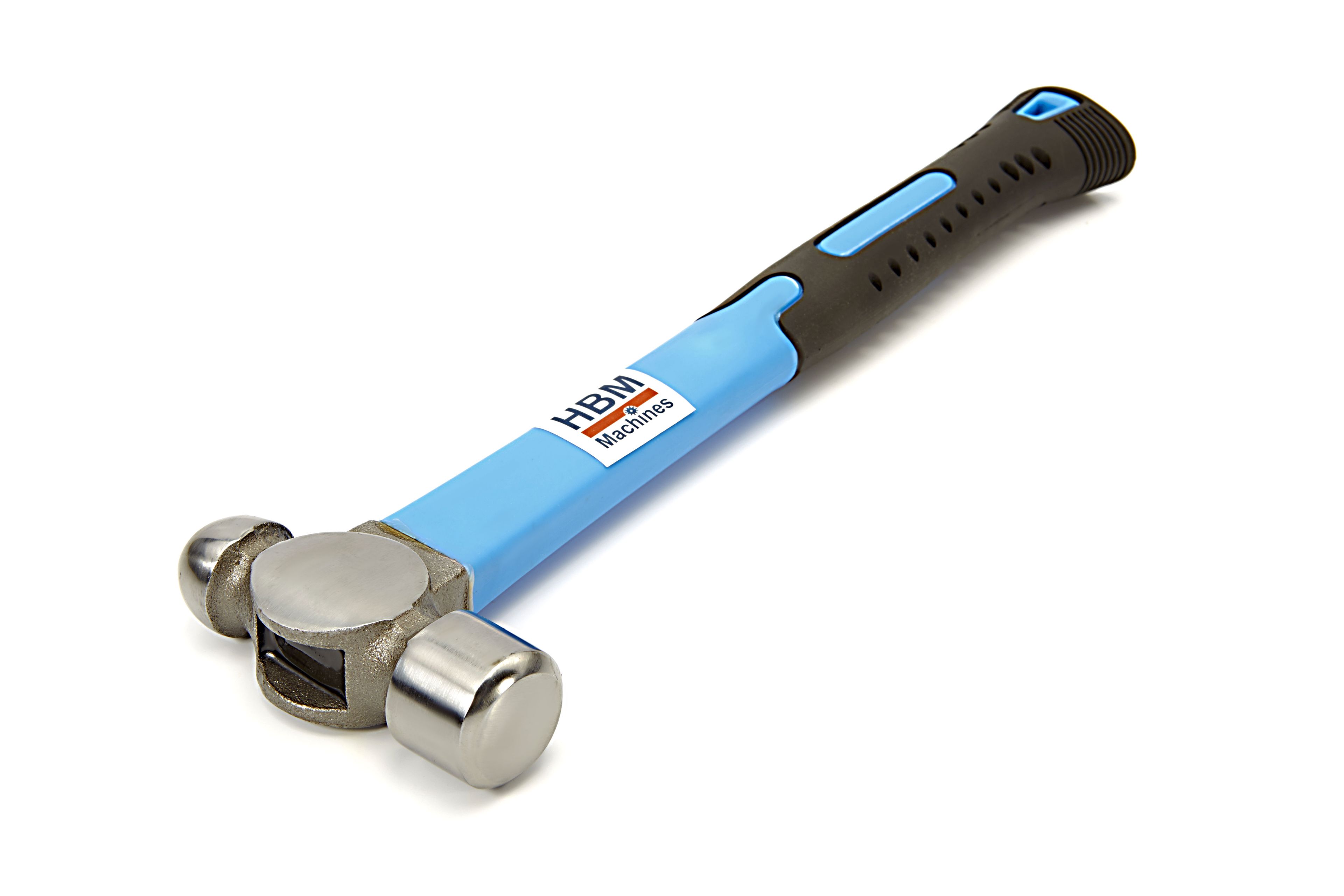 Martillo de bola HBM 340 gramos con mango de fibra de vidrio antideslizante