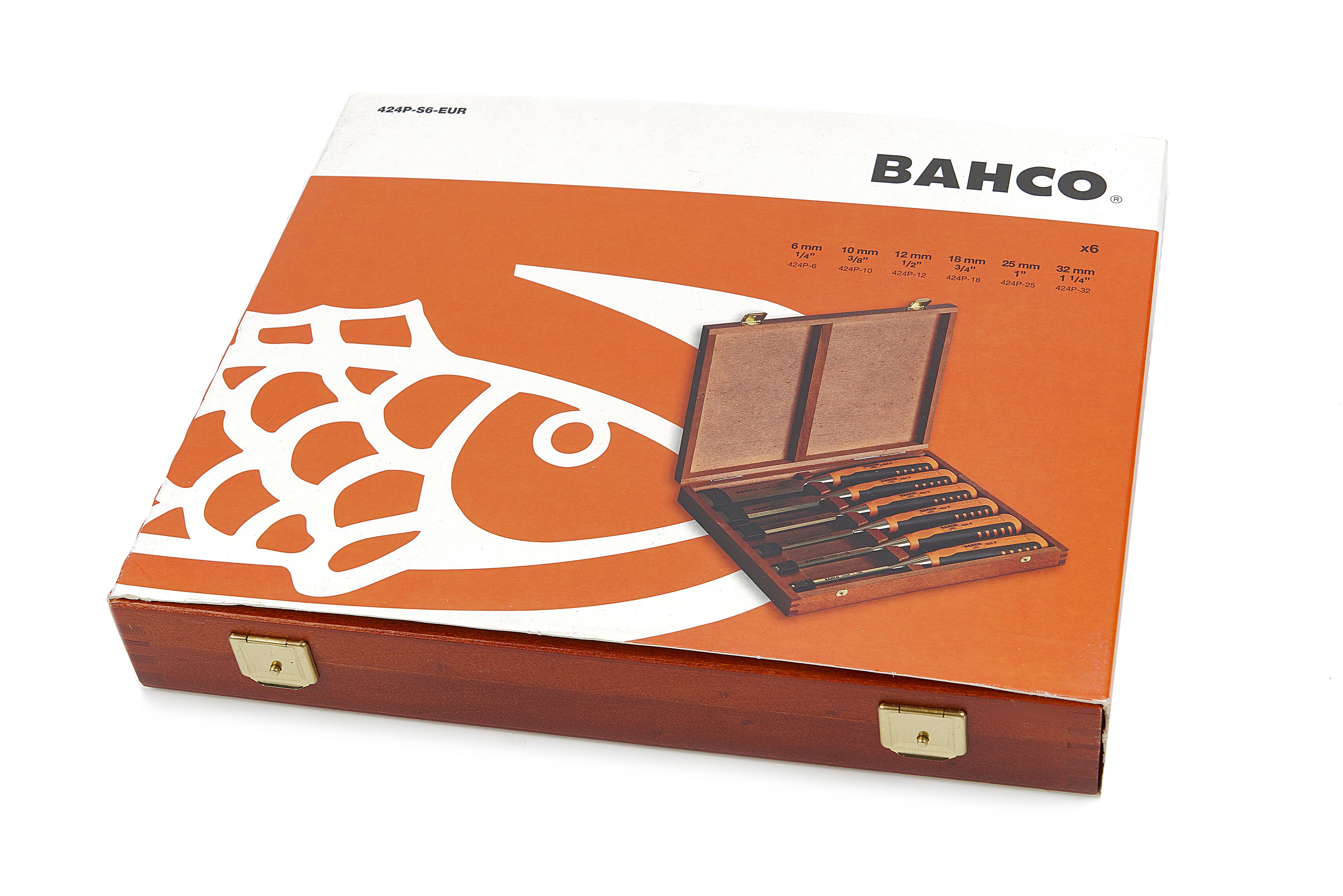 Bahco 424P-S6-EUR 6 Delige Steekbeitelset Image 7