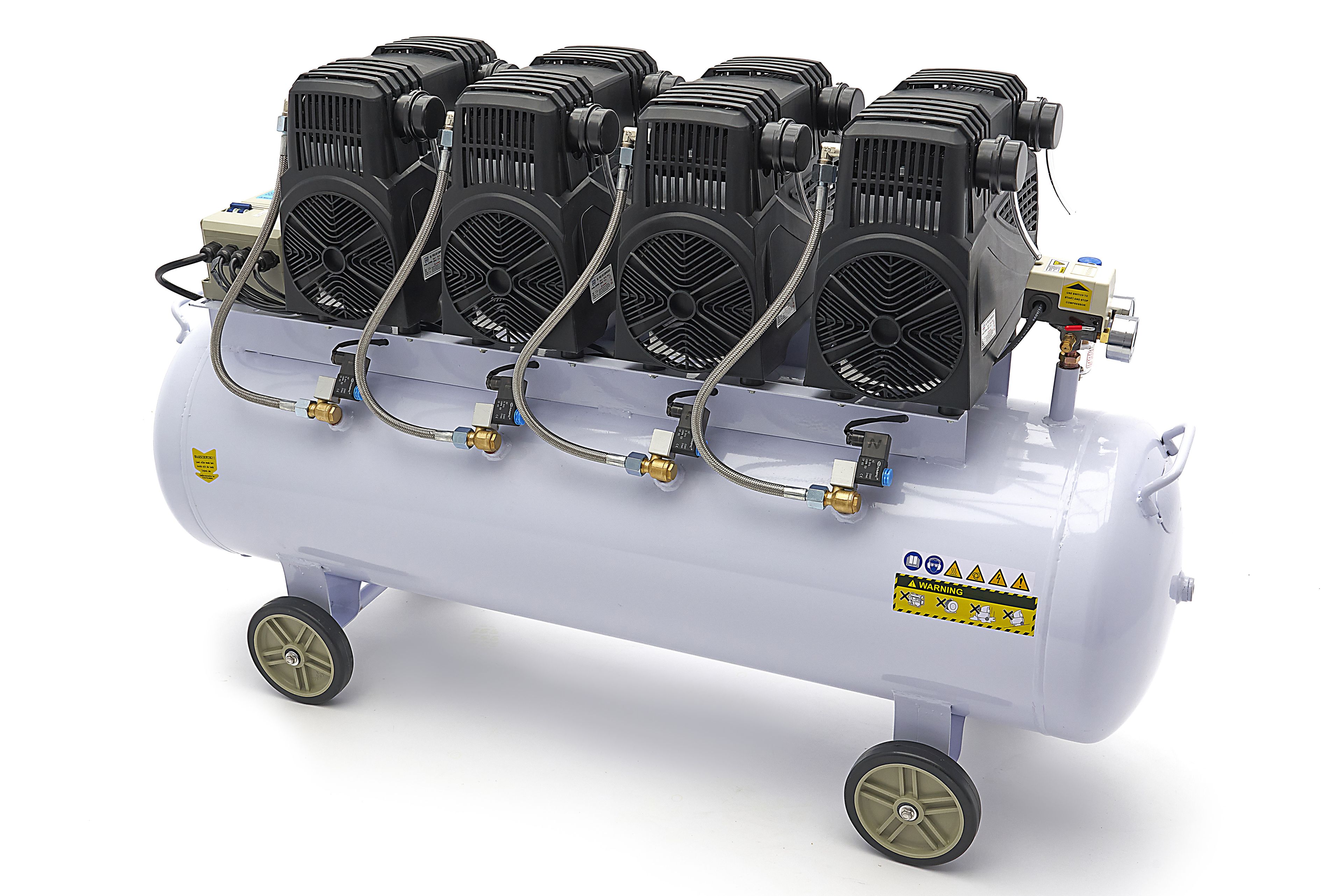 HBM 8 HP - 200 litres Compresseur professionnel silencieux SGS Image 7