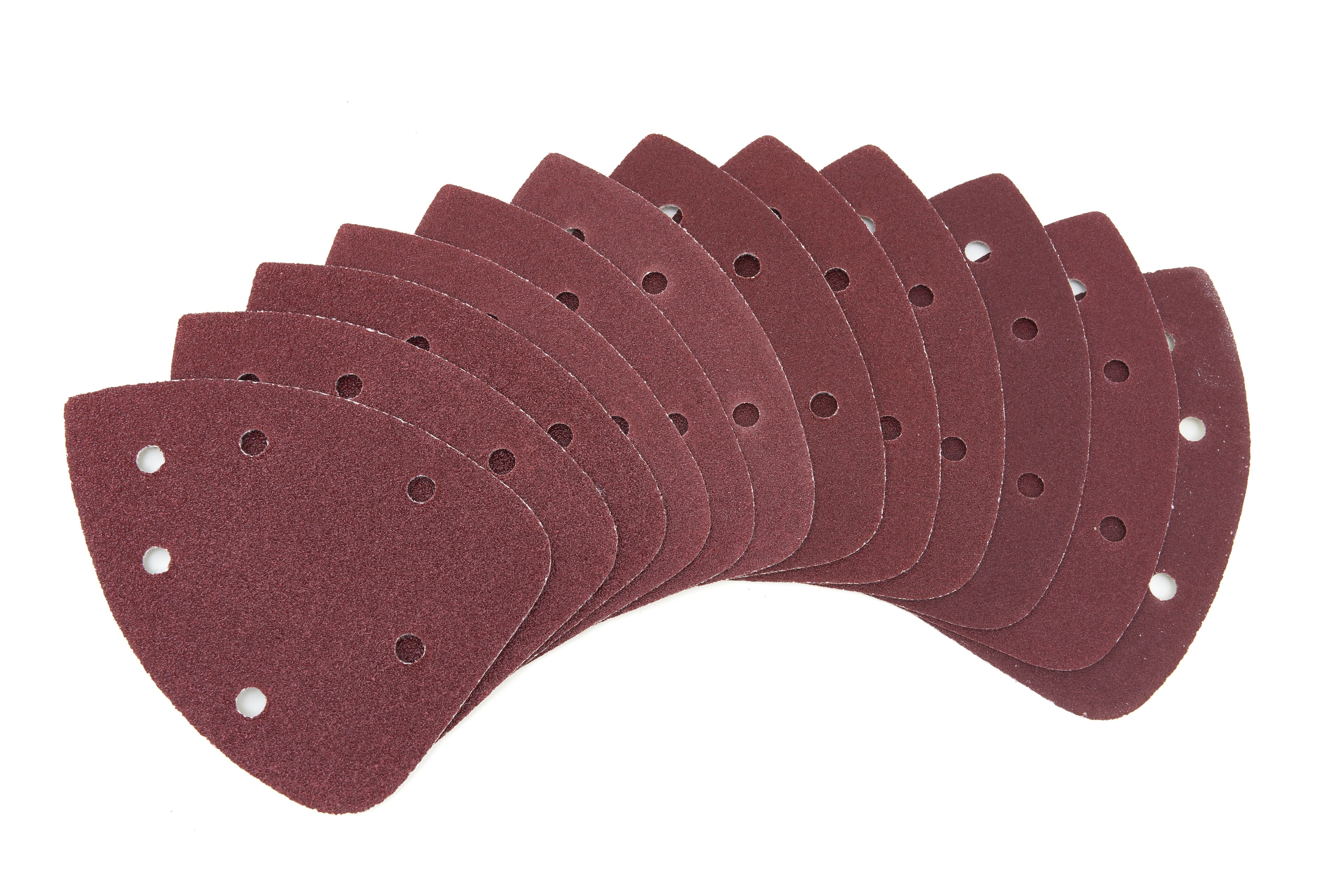 Set di 12 dischi abrasivi HBM per HBM 200 Watt. Levigatrice palmare multifunzionale Inclusione