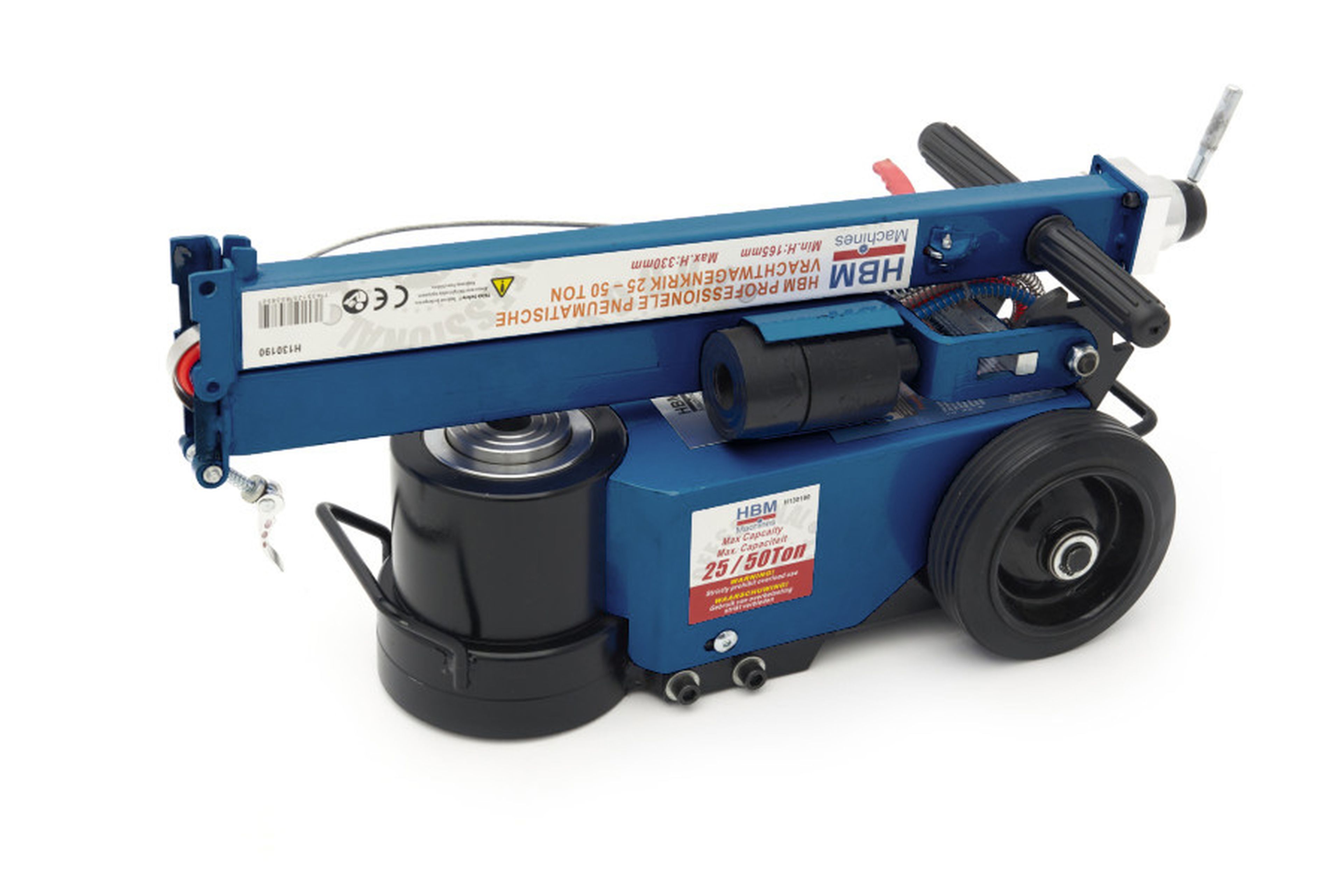 HBM Martinetto pneumatico professionale 25 - 50 tonnellate Image 4