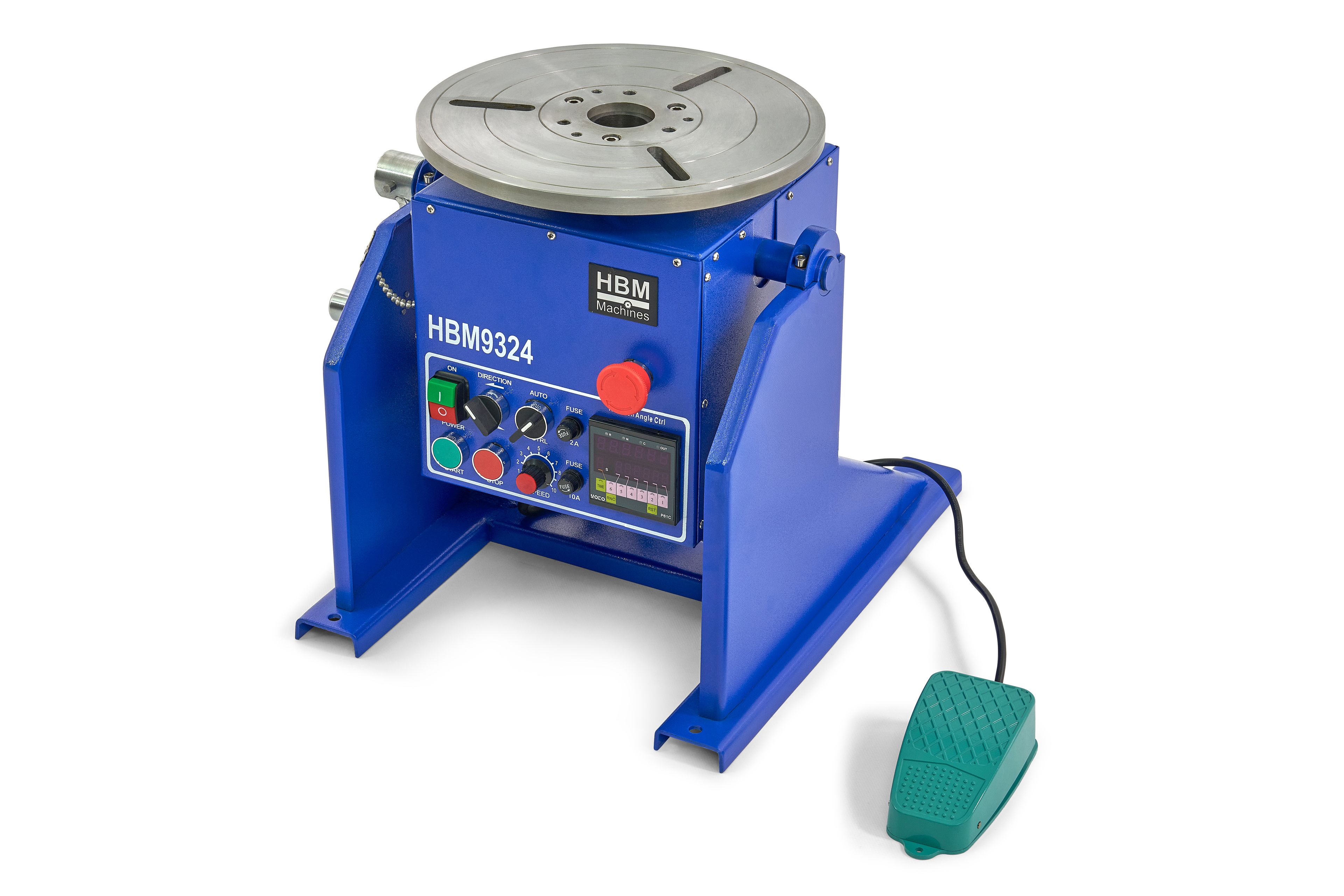 HBM Positionneur de soudage avec plateau rotatif motorisé 50 kg