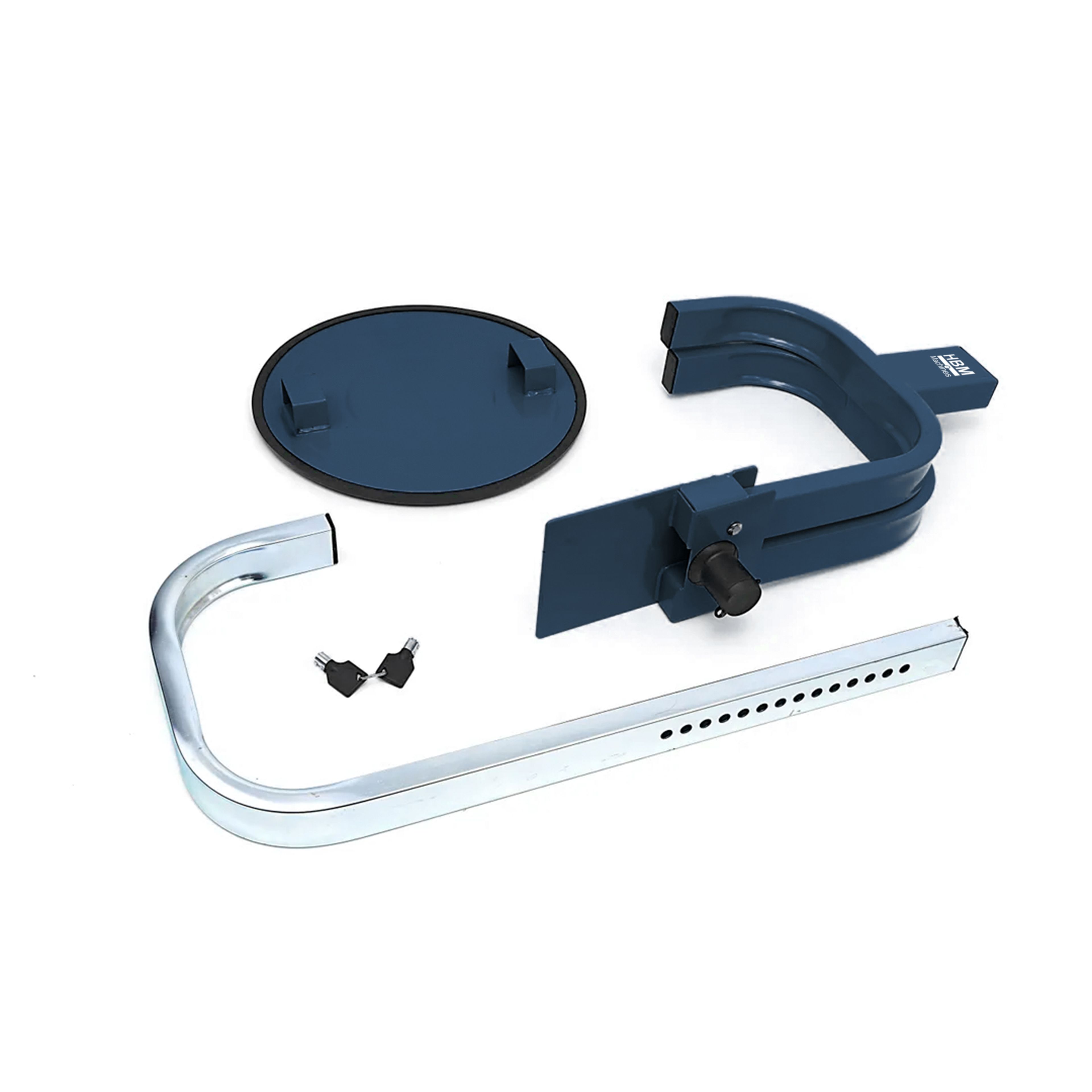 HBM Antivol universel réglable pour roue avec verrou intégré Image 9