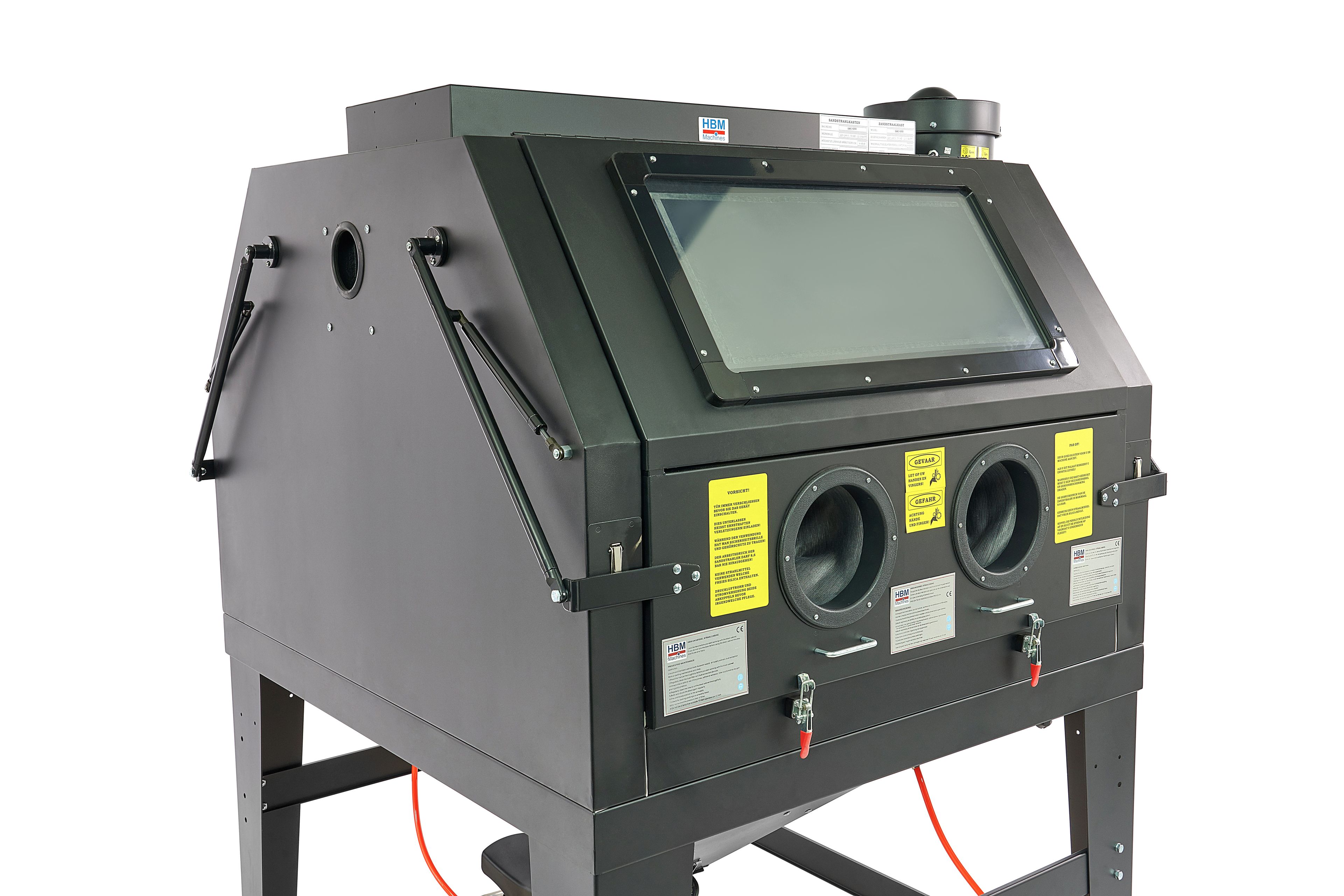 Cabine anti-explosion noire HBM SBC 1200 avec extraction Image 17