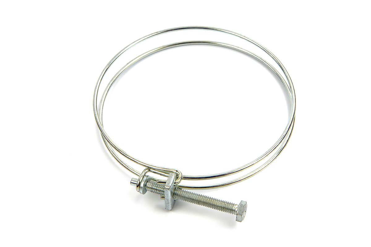 Abrazadera de manguera HBM de 100 mm para manguera de extracción HBM de 100 mm