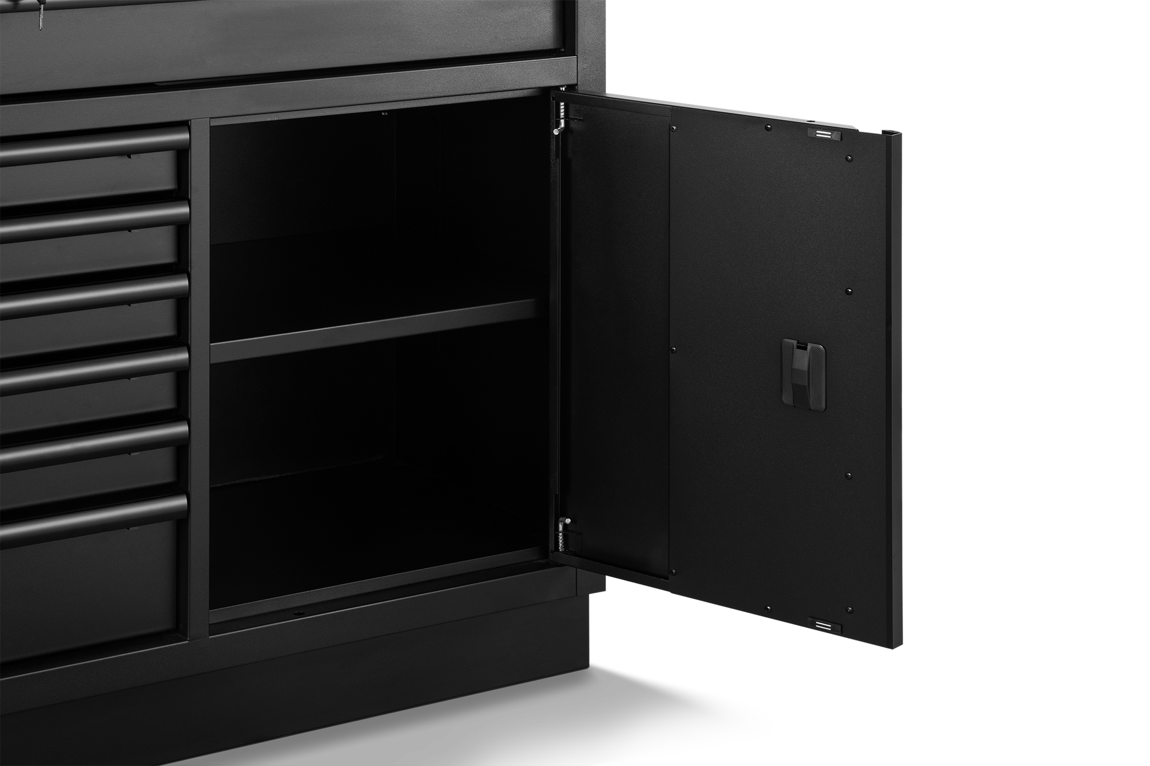 HBM modulair werkplaatssysteem 6-delig, zwart Image 15
