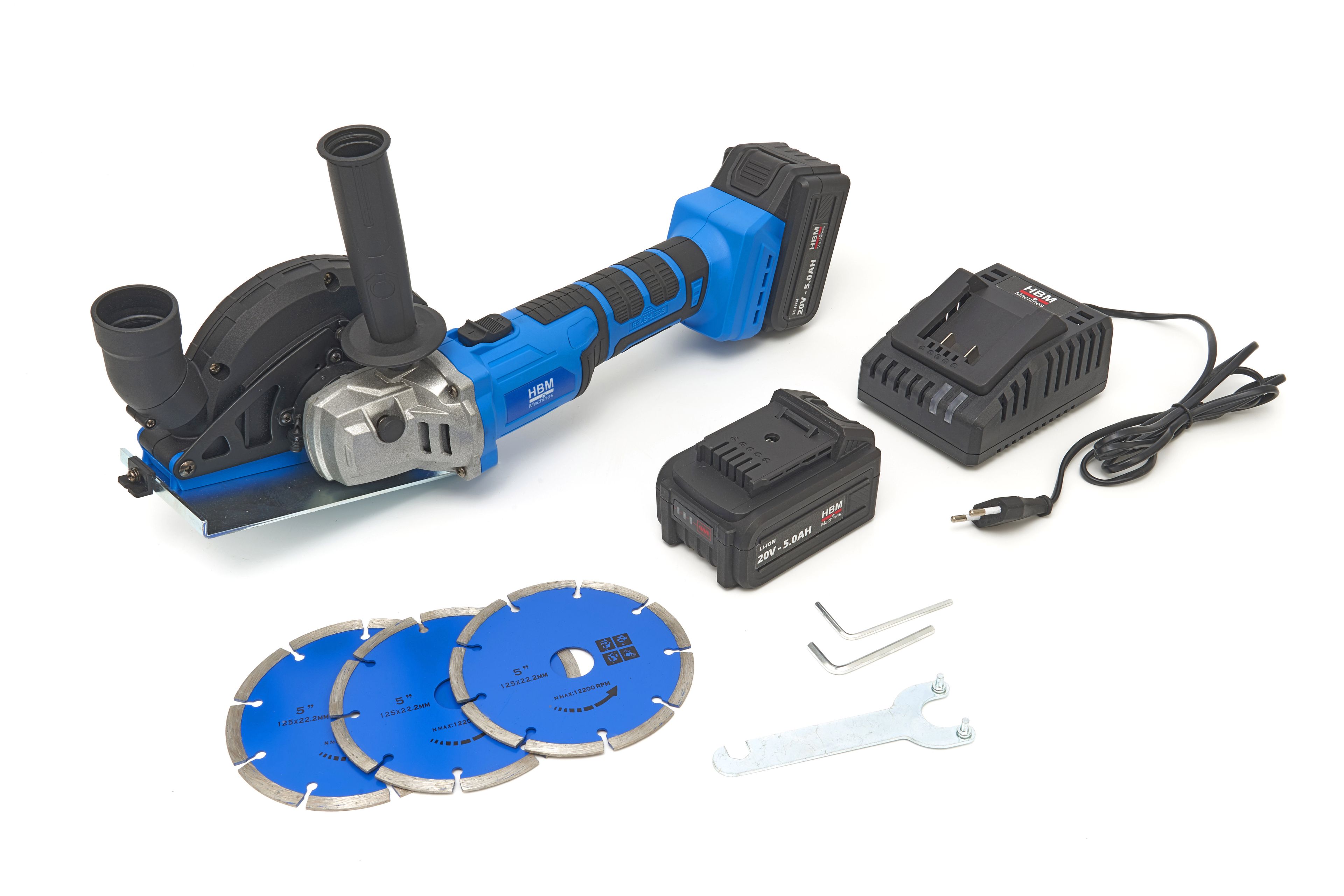 HBM accu tegelzaag 20 Volt 5,0 Ah Image 6