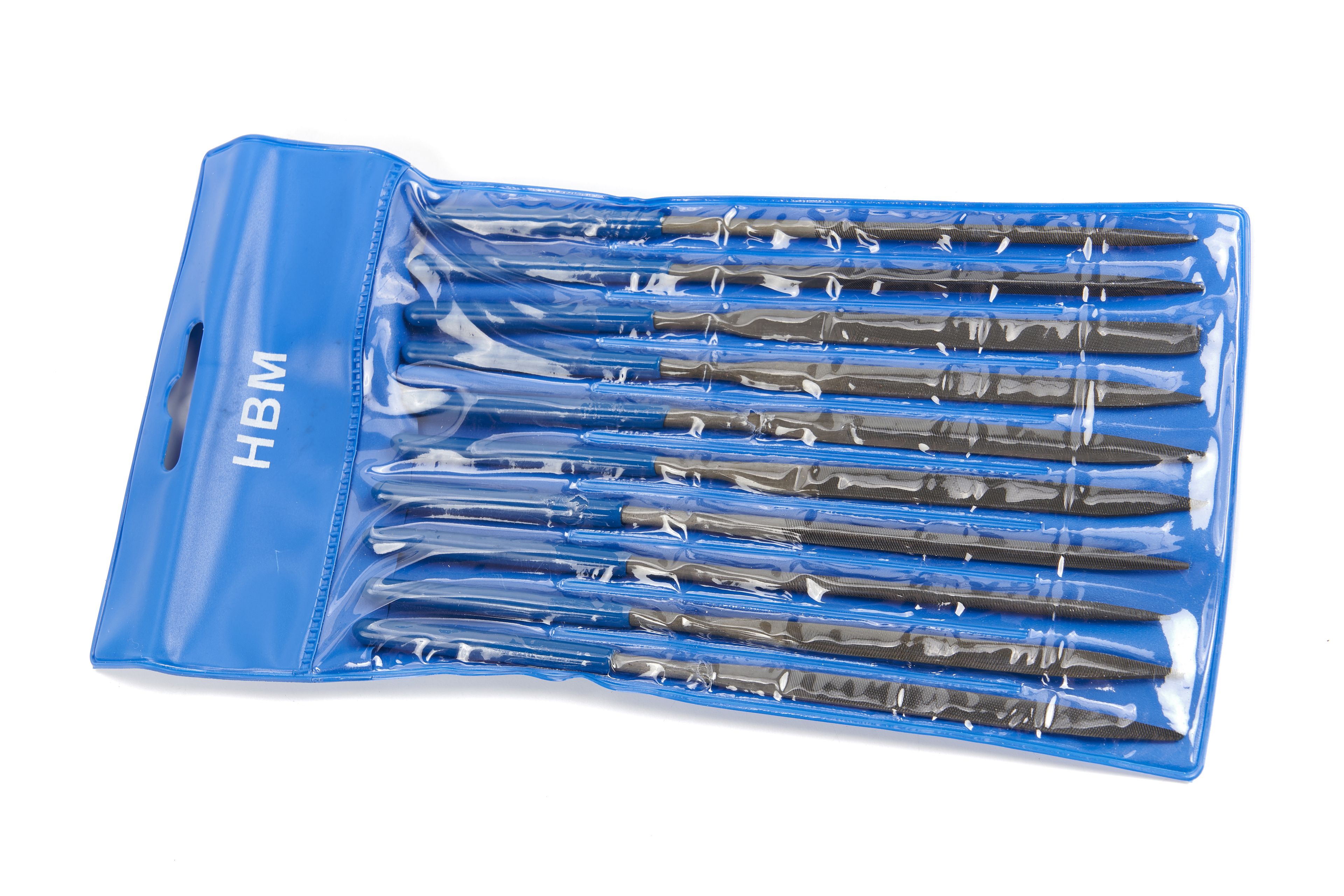 HBM 10 Delige Naaldvijlenset, Sleutelvijlenset Image 5