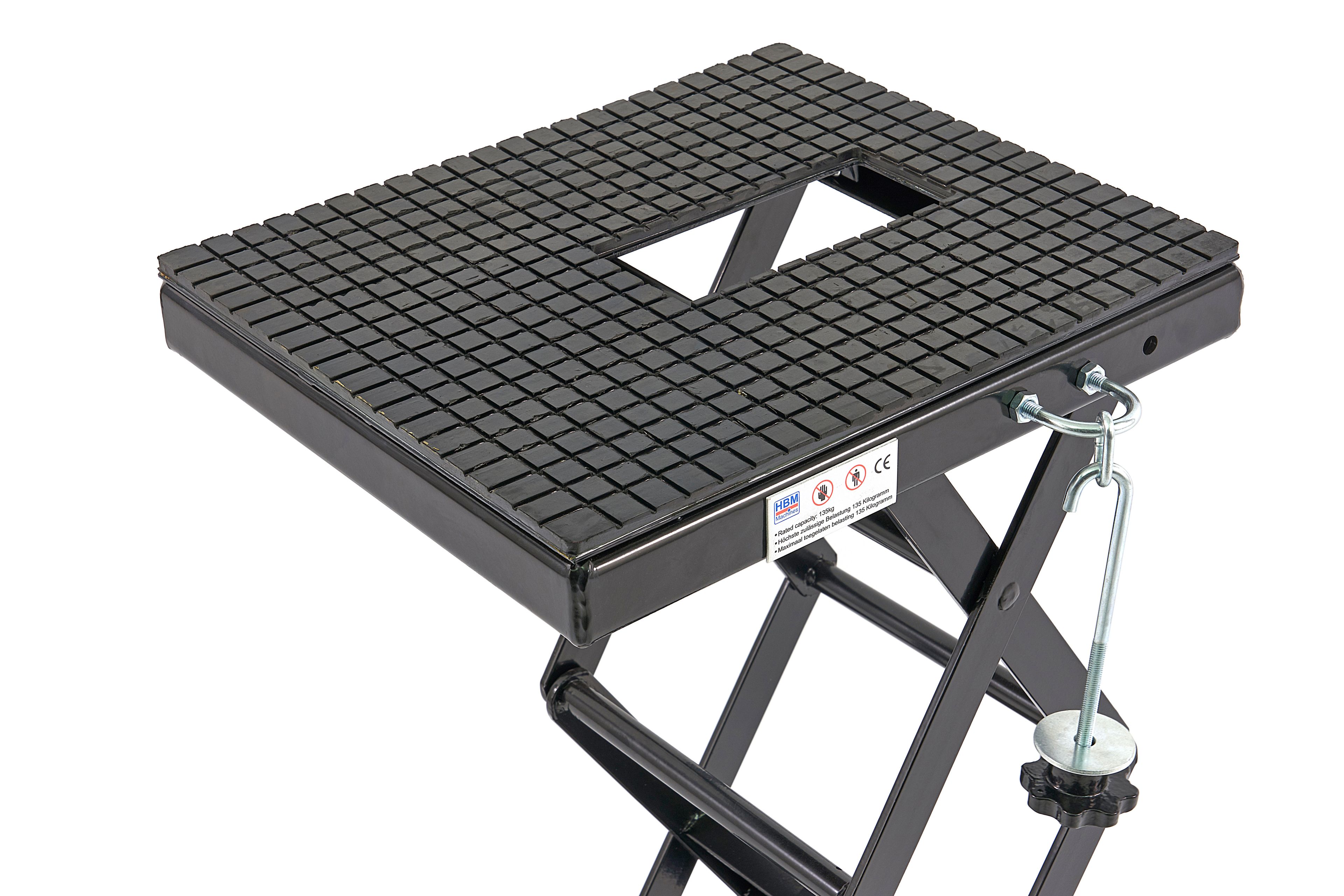 HBM Table élévatrice moto noire Image 7