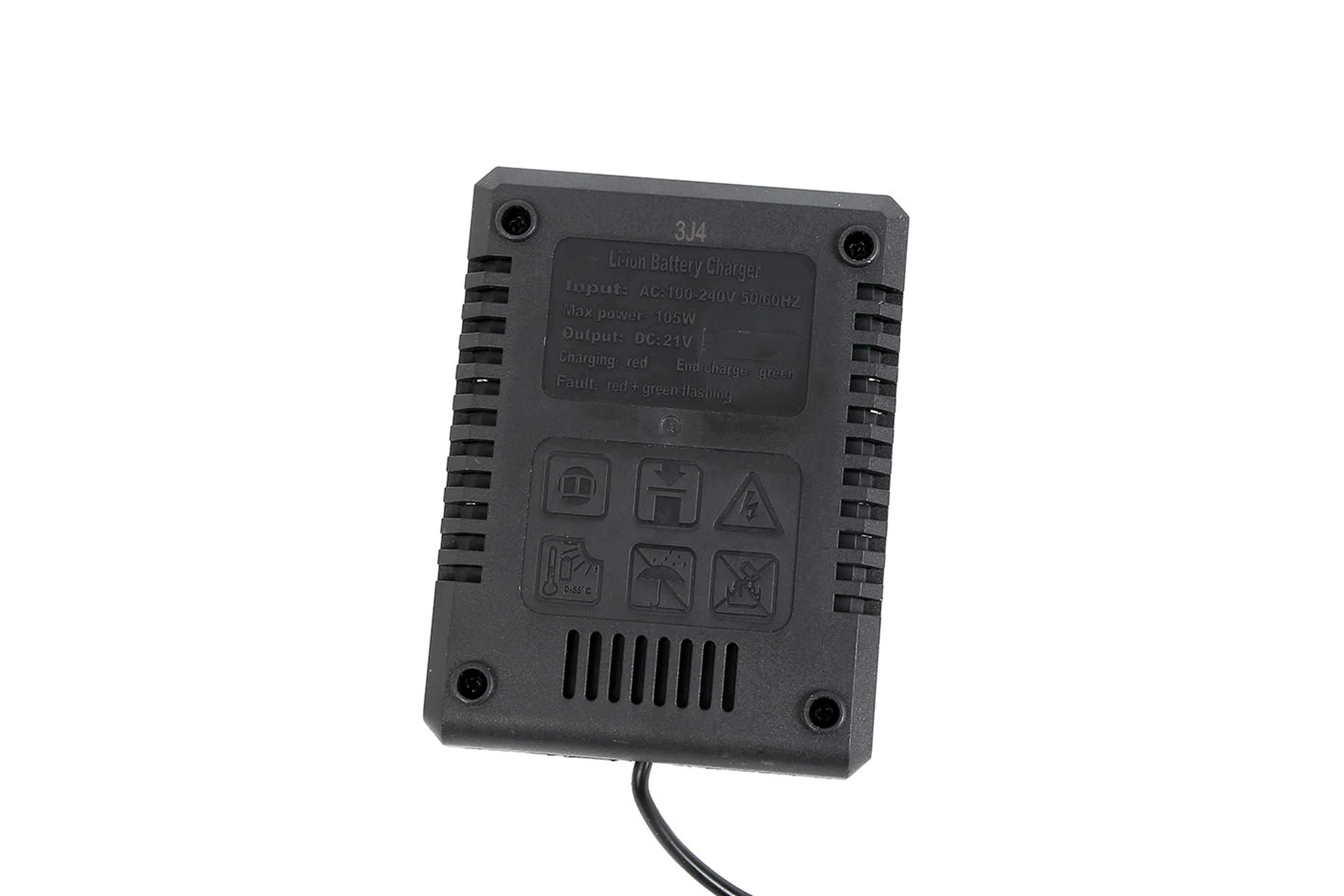 HBM Chargeur de batterie pour batterie Li-Ion 20 volts 5,0 Ah Power20 Image 4