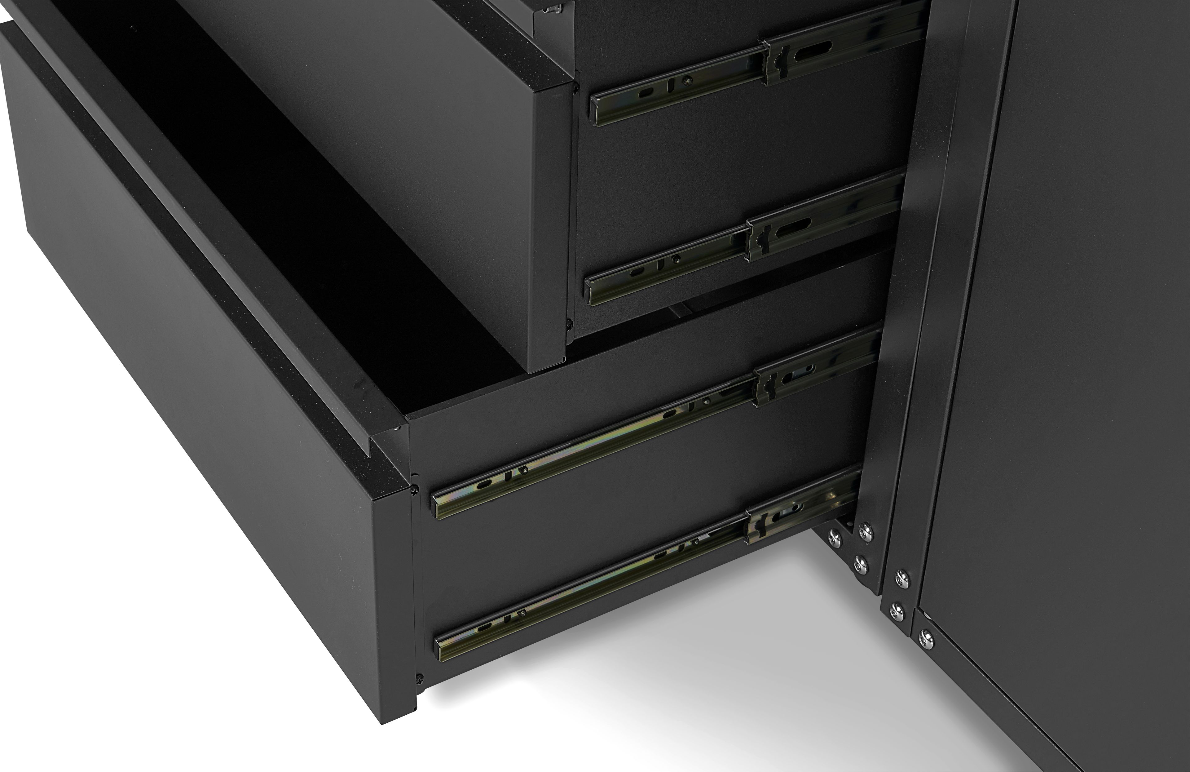 Système d'atelier modulaire premium HBM, 16 pièces, noir mat Image 15