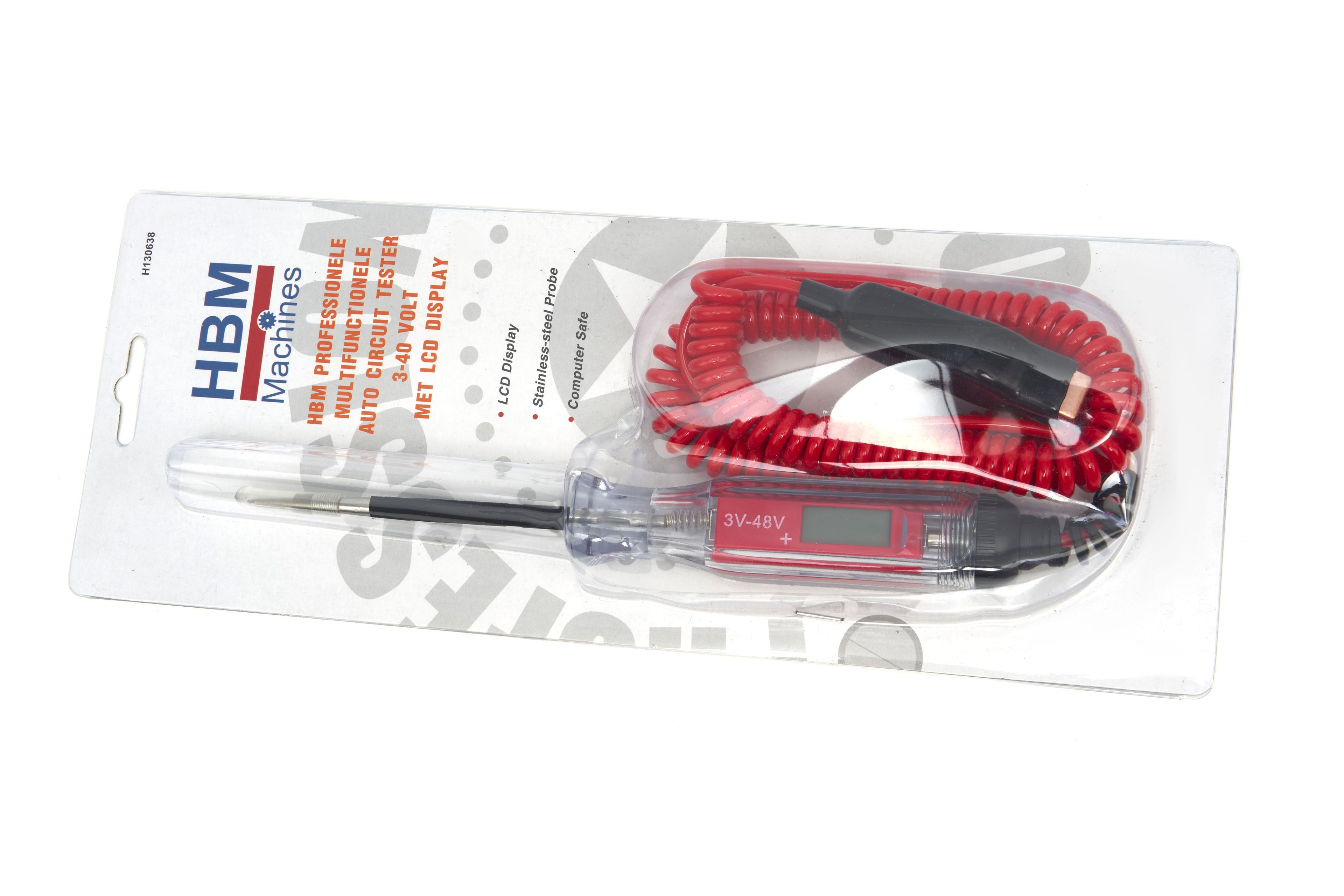HBM Testeur de circuit automatique multifonctionnel 3 - 40 volts avec écran LCD Image 5