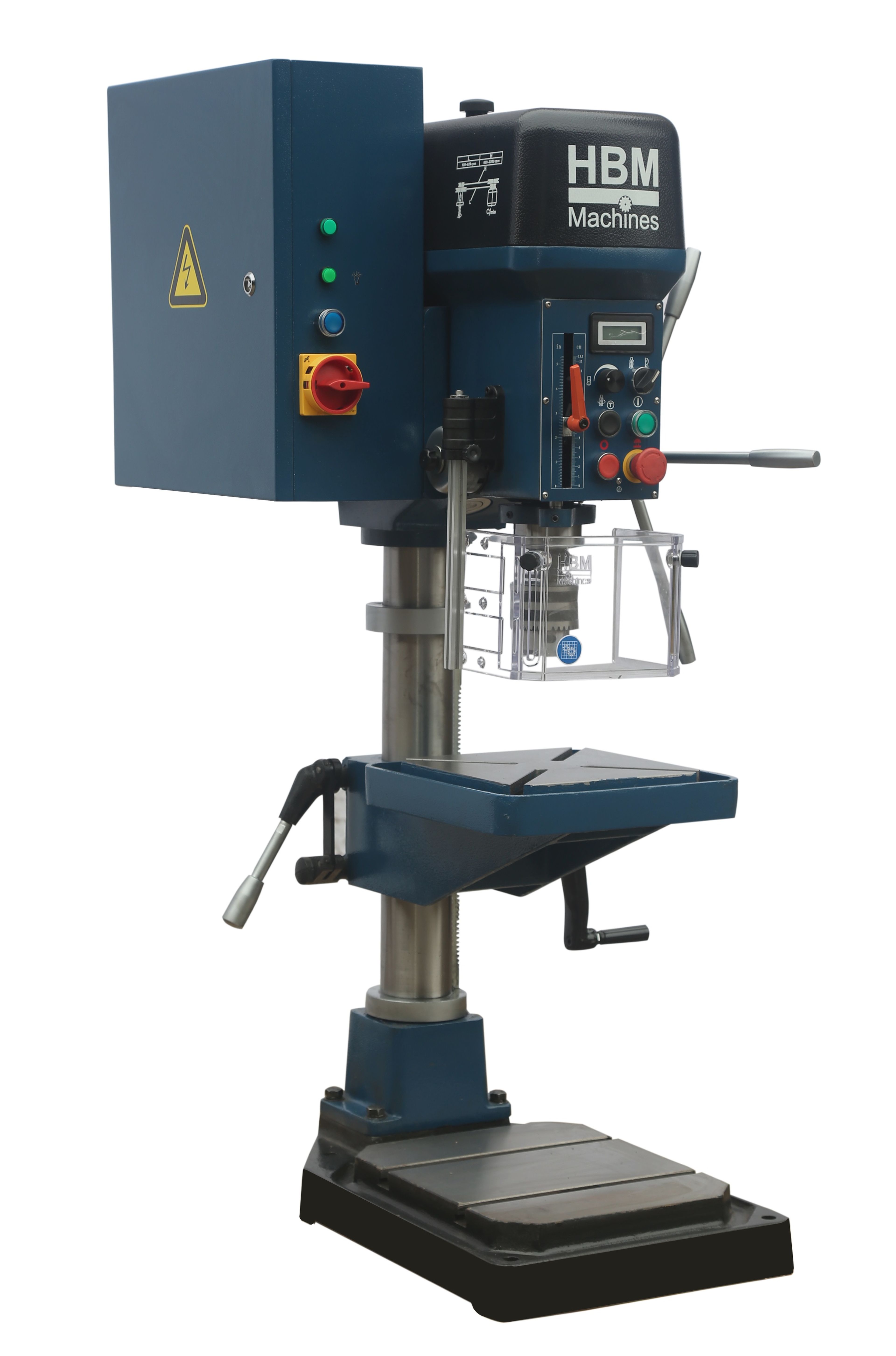 HBM Trapano a colonna industriale a velocità variabile 25 mm, 230 Volt Image 3