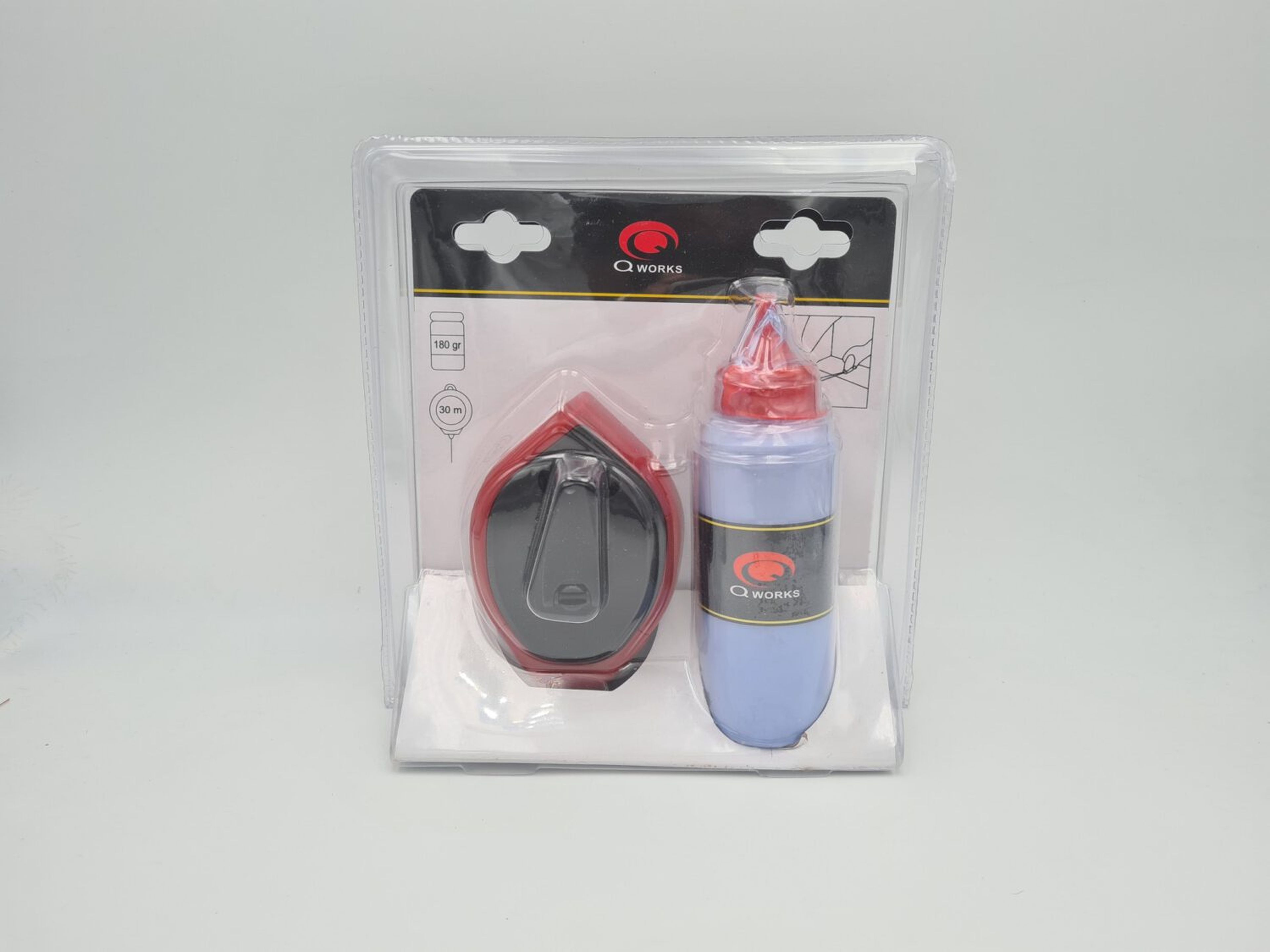 TPI; Slaglijnmolen set, ABS ovale dichte behuizing, incl. 180gr kalkpot, Industriele uitvoering Image 4