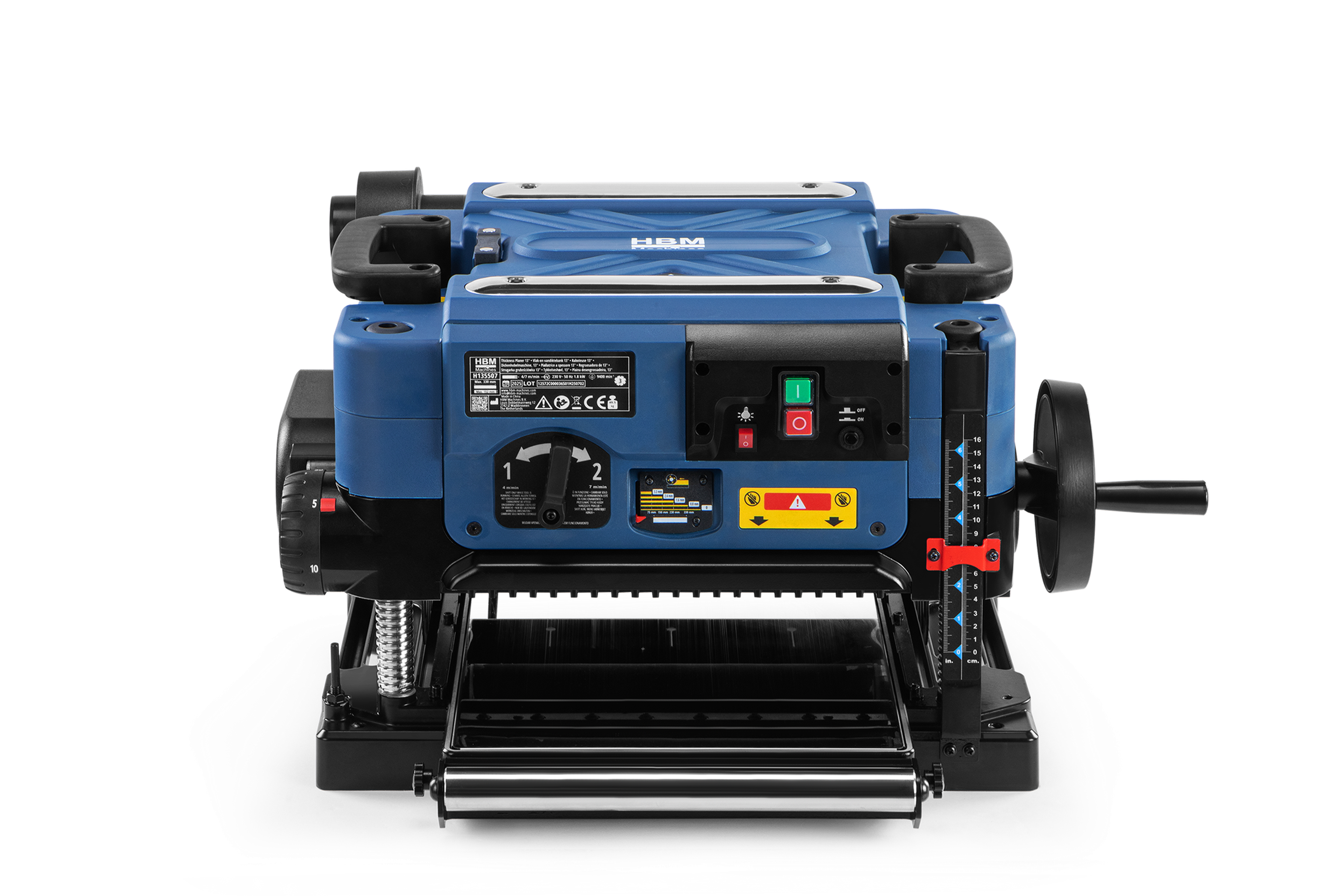 HBM vlak-en vandiktebank 13 inch Image 3