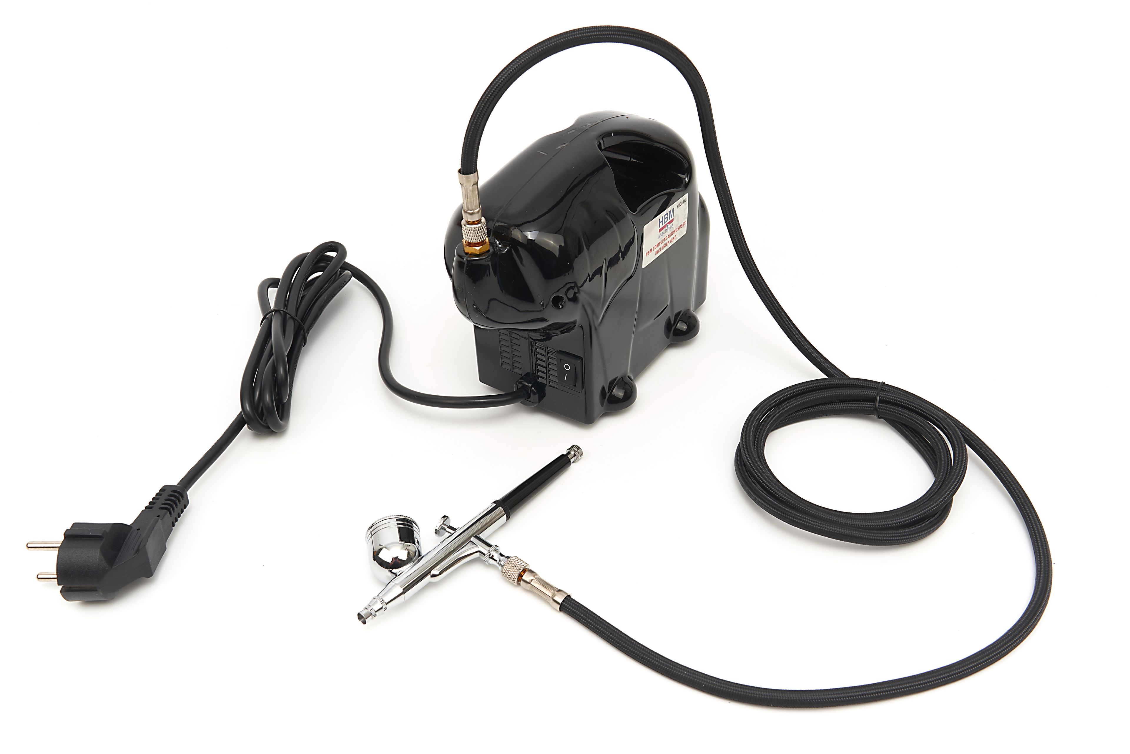 HBM Complete Airbrushset Inclusief Verf Image 2