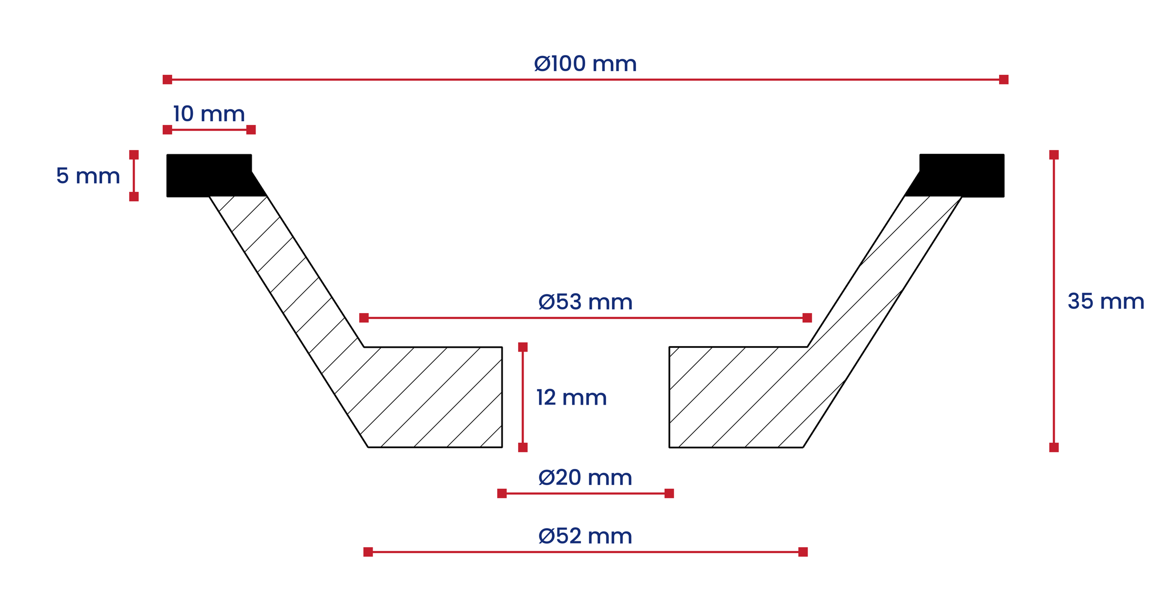 HBM Diamant-Schleifsteine 100 mm | Modell 1 Image 4