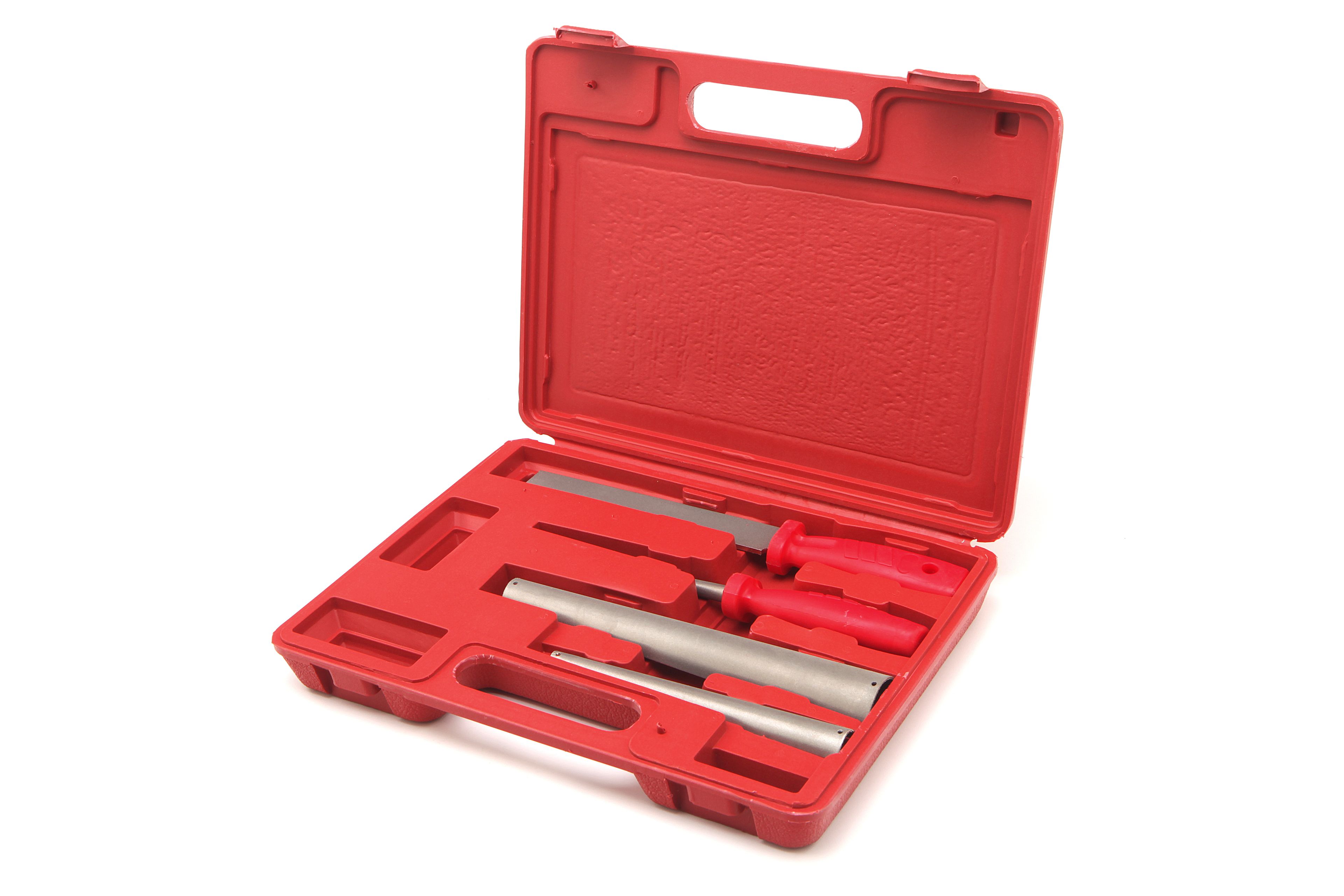 Juego de limas de diamante HBM de 4 piezas para afilar buriles de madera Image 2