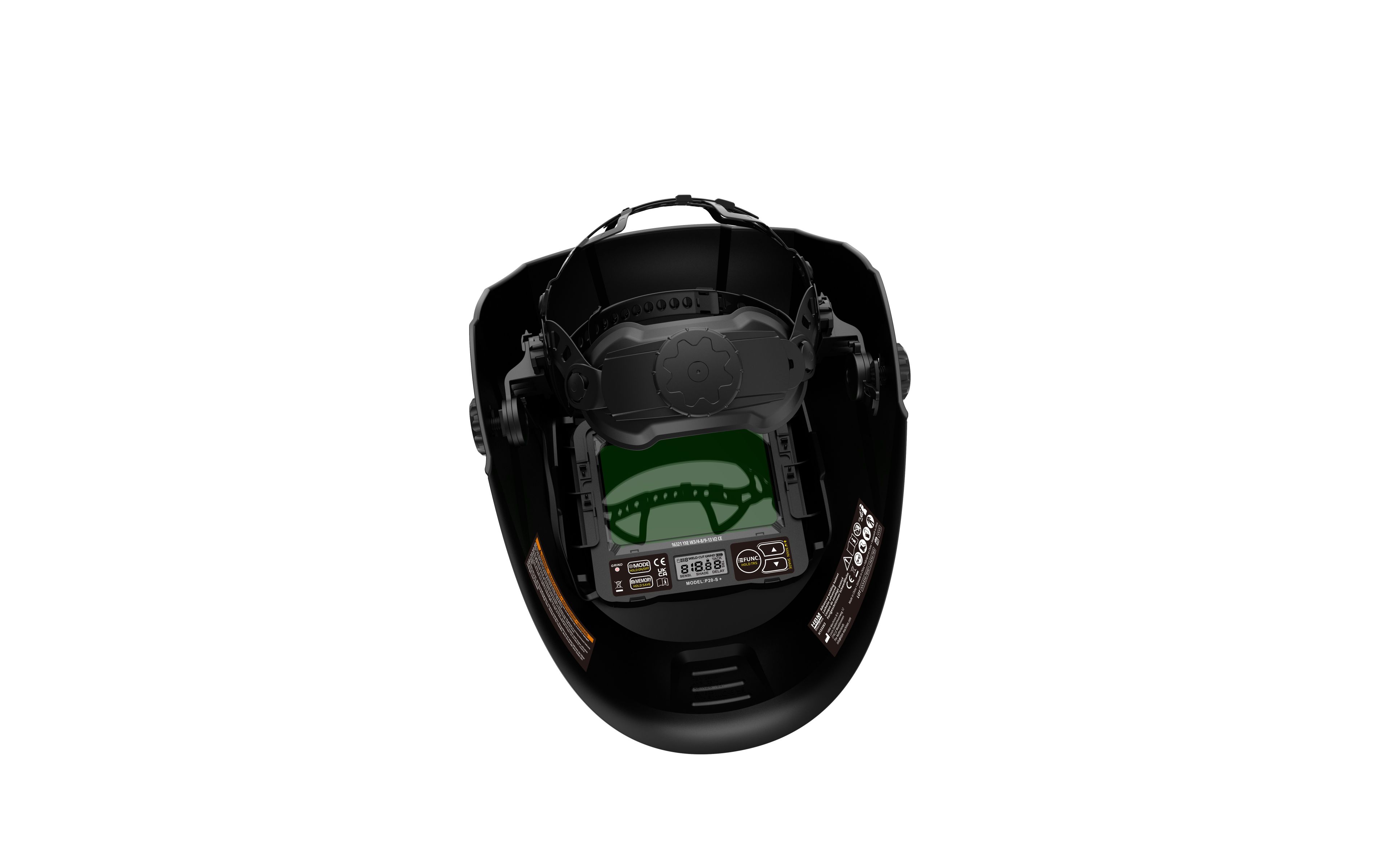 HBM Airshield Advanced lashelm met afzuiging, 230 L/min Image 5