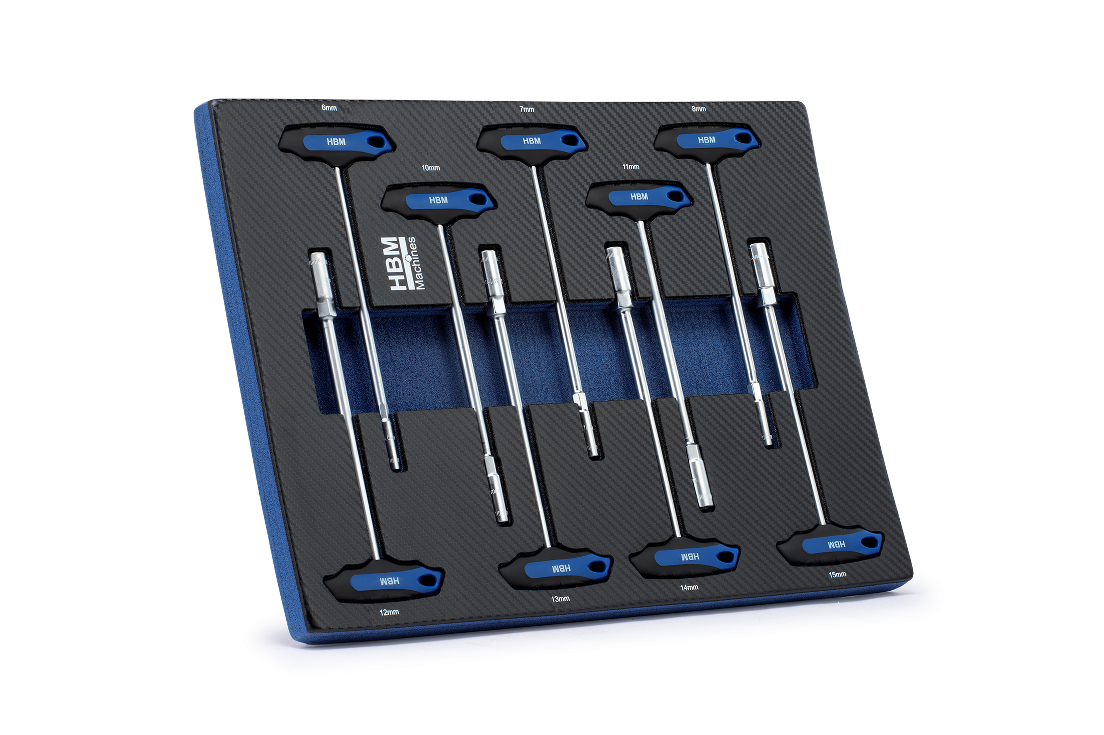 HBM inlays met gereedschapset 262-delig, voor gereedschapswagen, blauw Image 7