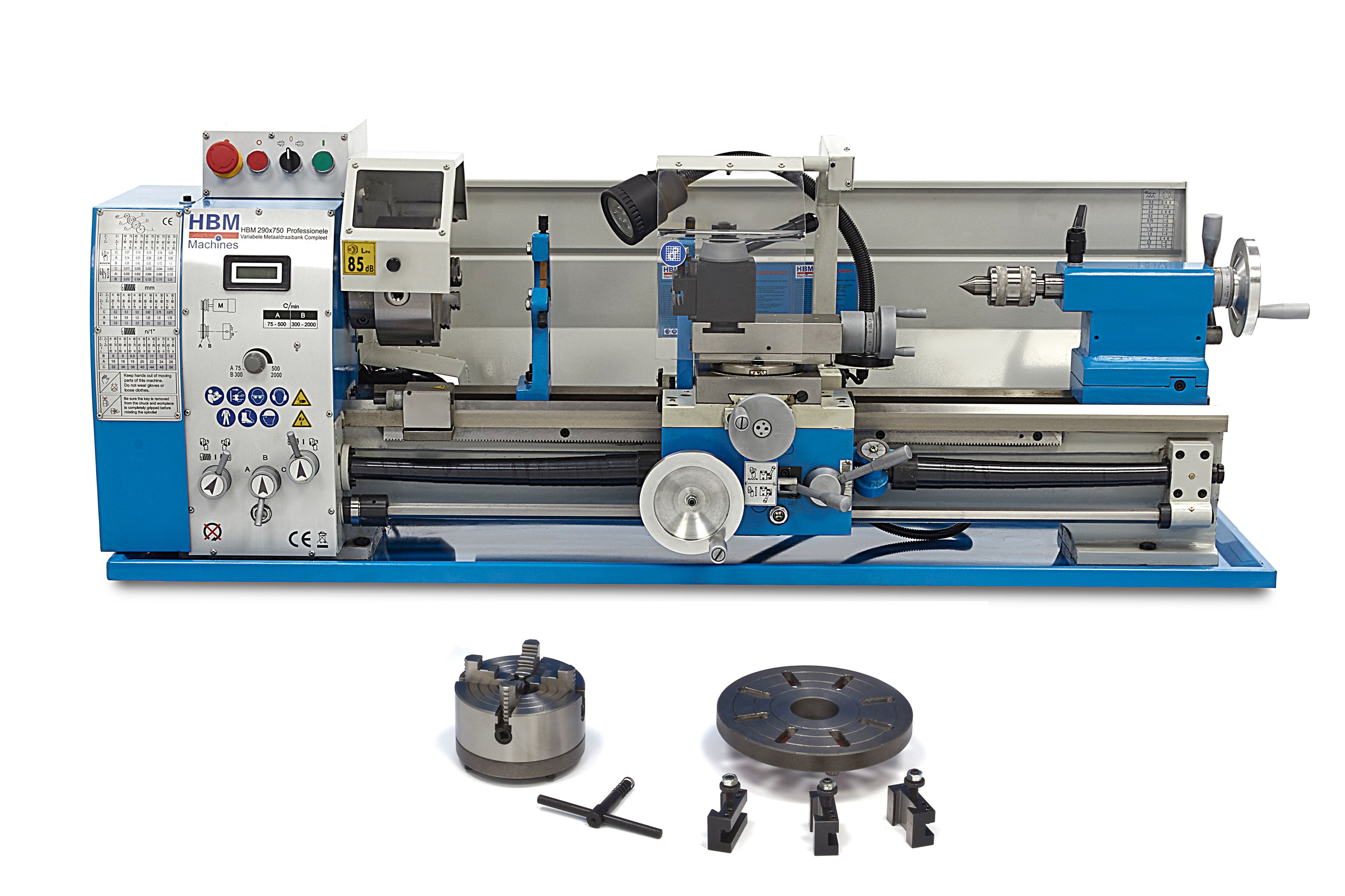 HBM torno para metal 290 x 750 Image 2