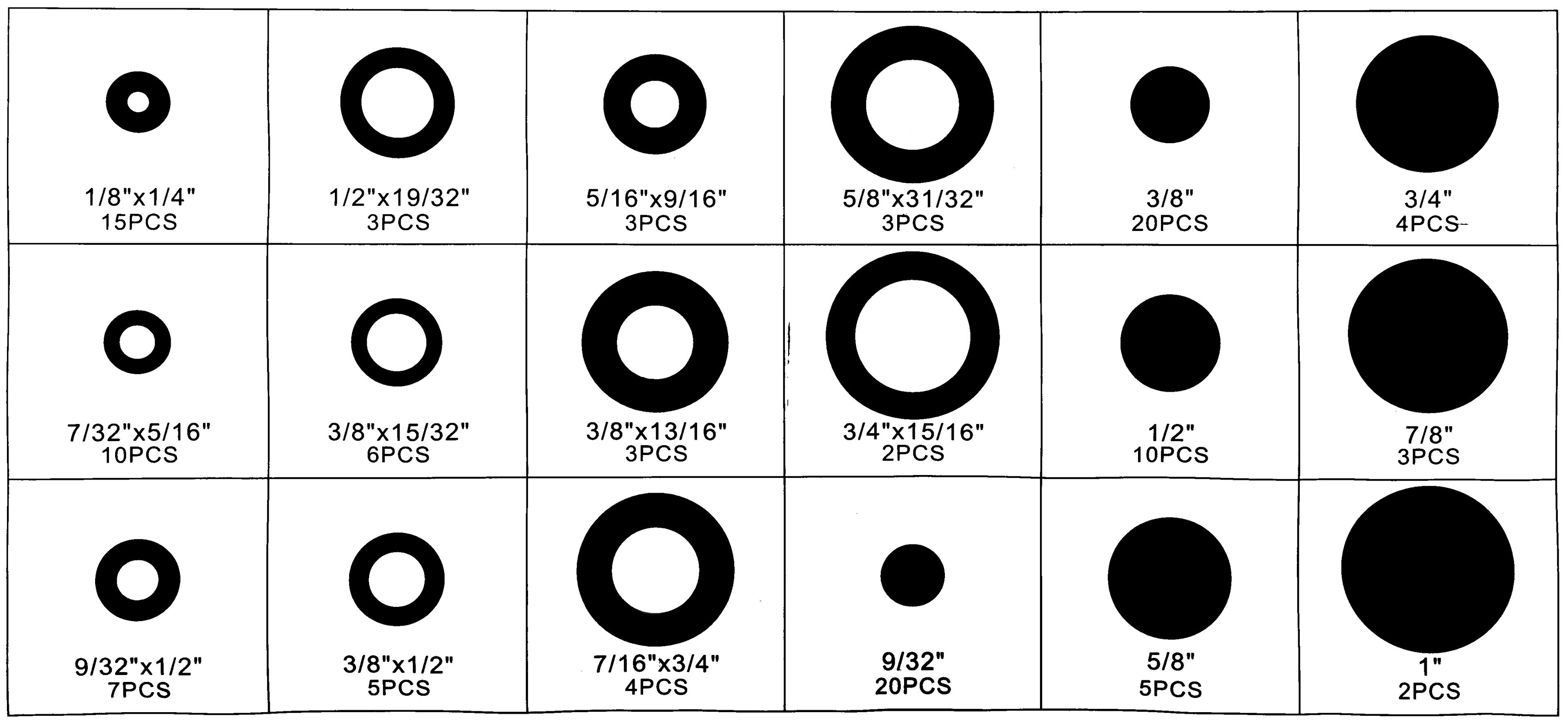 Assortimento di passacavi HBM 125 pezzi aperti e chiusi Image 4