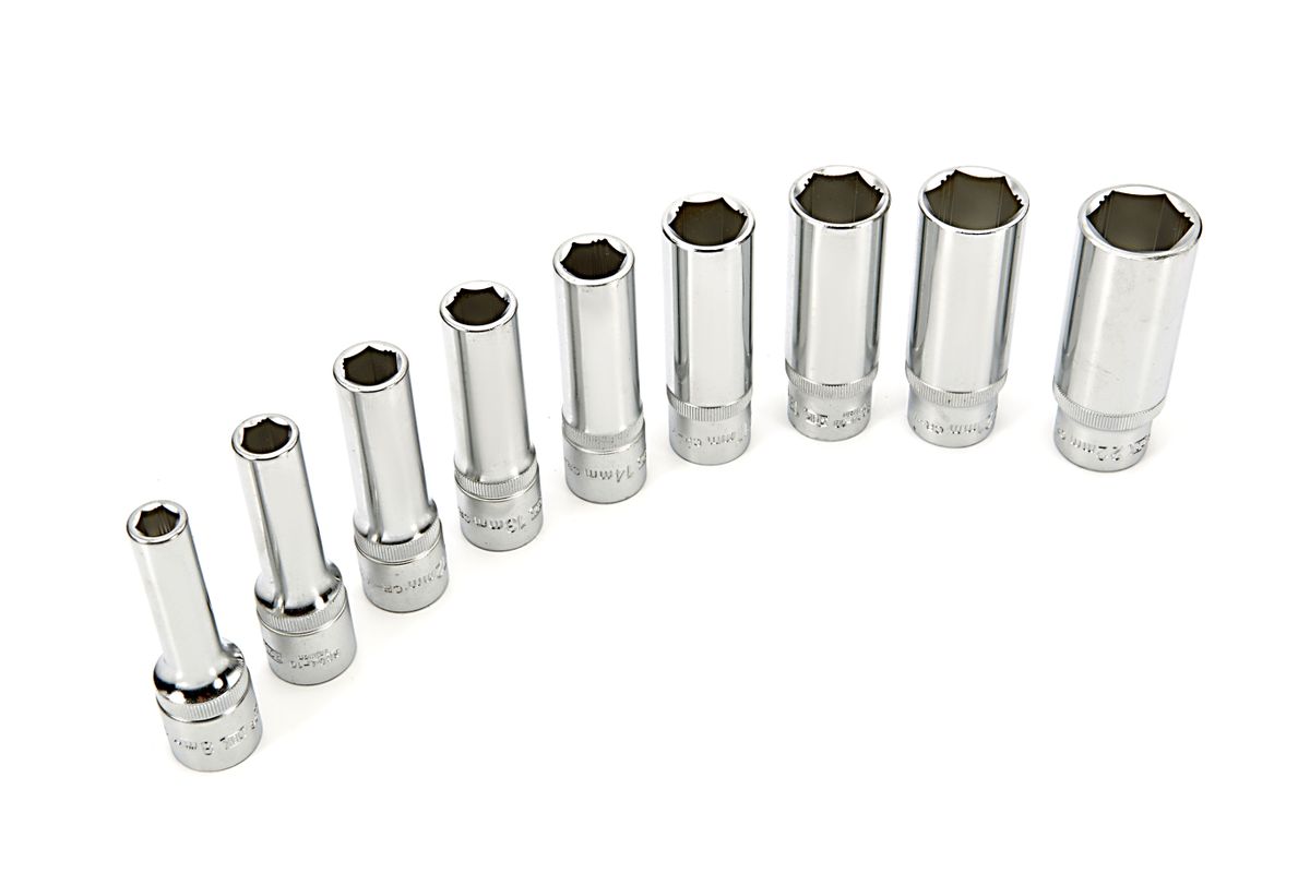 AOK Super Grip Lange Steckschlüssel 1/2 Zoll