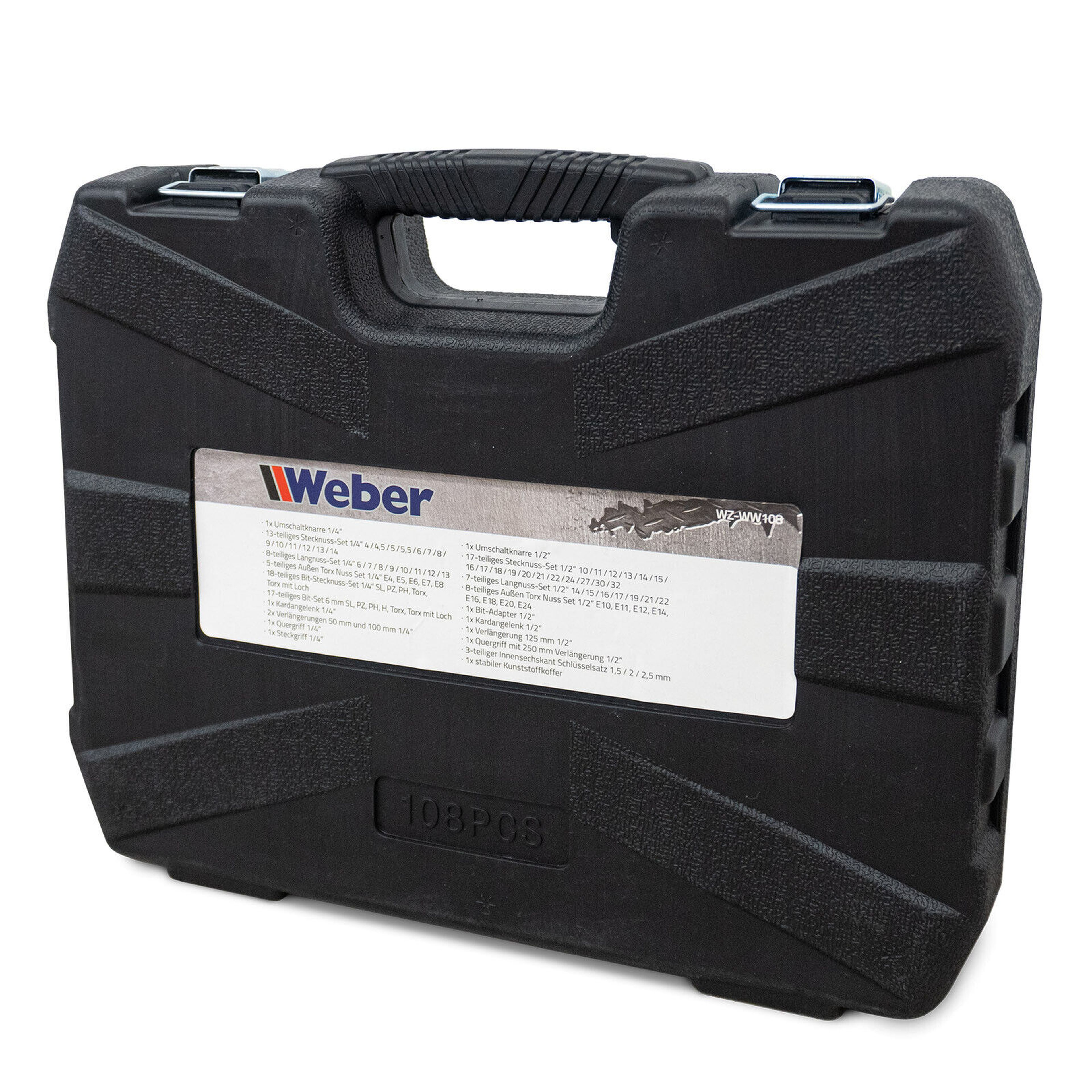 Weber dopsleutelset 108-delig Image 4