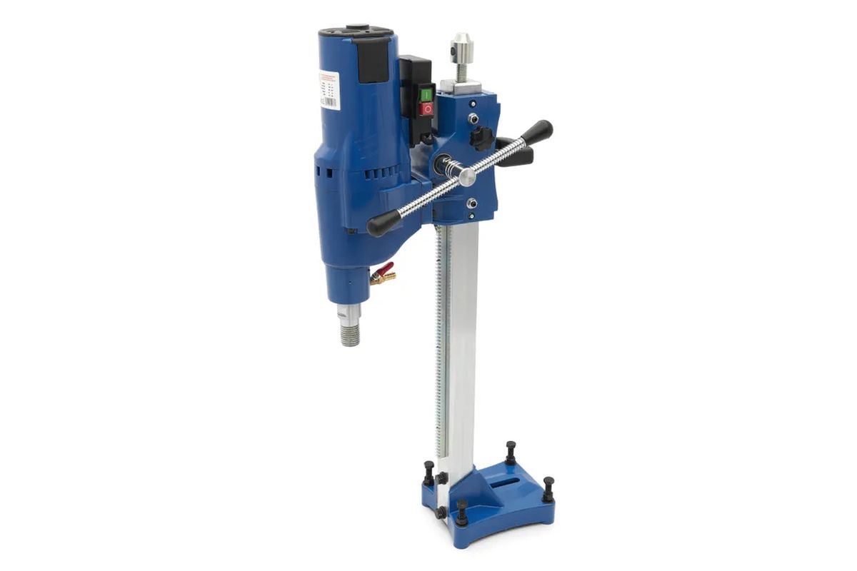 HBM 205 mm. Máquina perforadora de núcleo, máquina perforadora de diamante, máquina perforadora de concreto en trípode